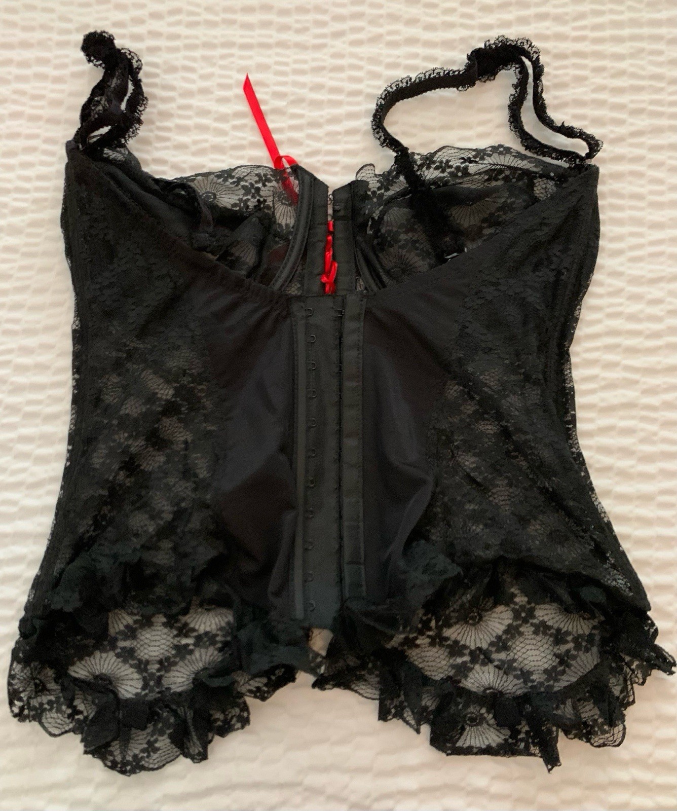 Shirley Of Hollywood Vintage Lace Lingerie Set, Size L