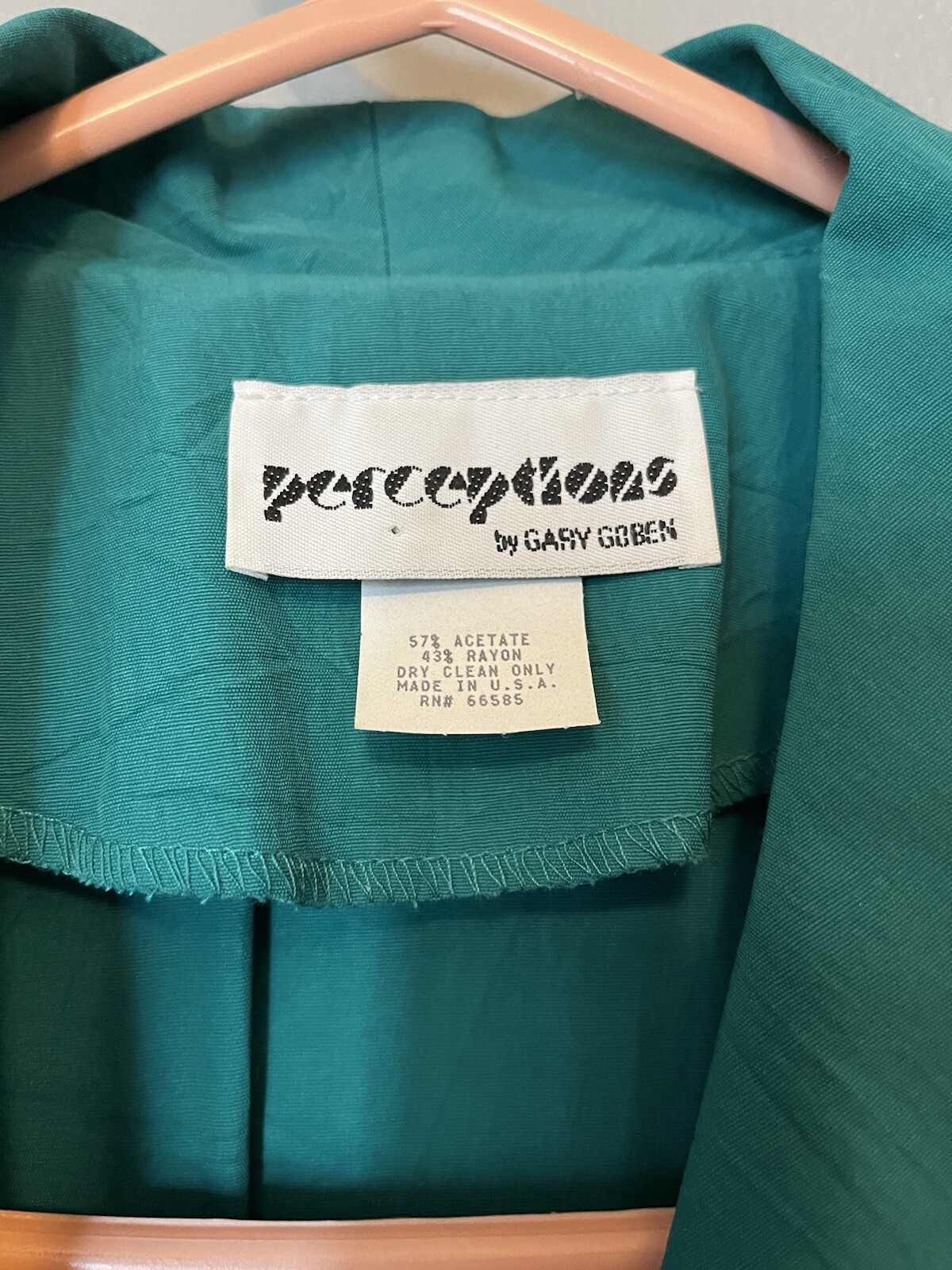 PERCEPTIONS Green CAREER Button Short Sleeve Collar Rayon DRESS