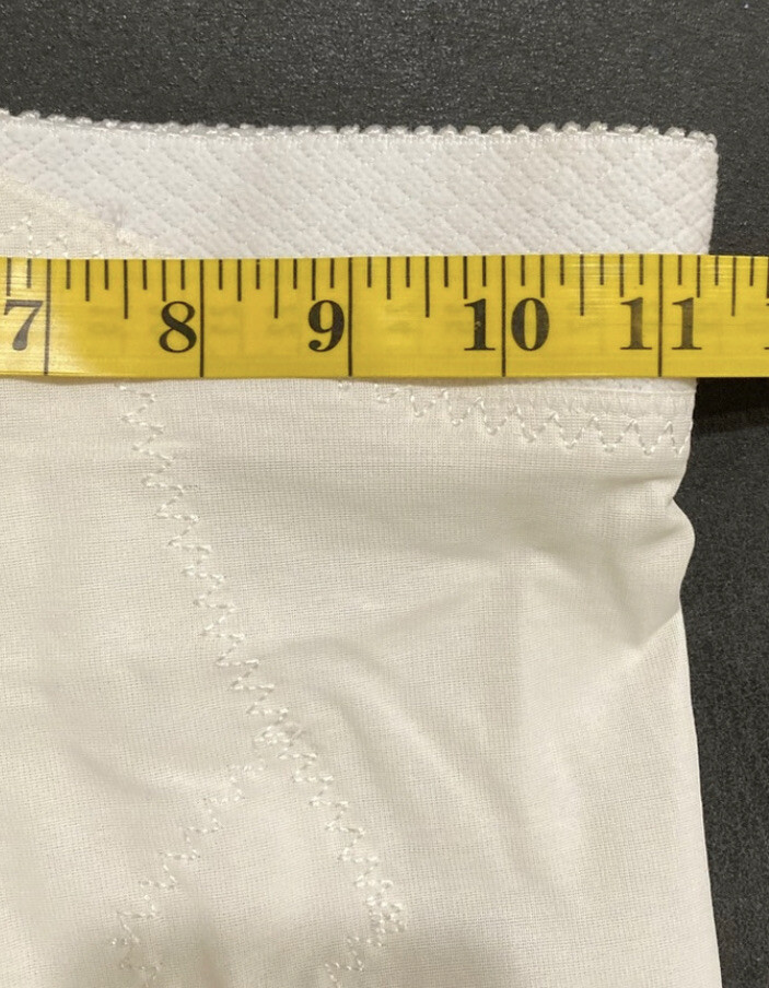 Flexees True VINTAGE Control Top Brief Panties Size 0/2 High Waist Full Back