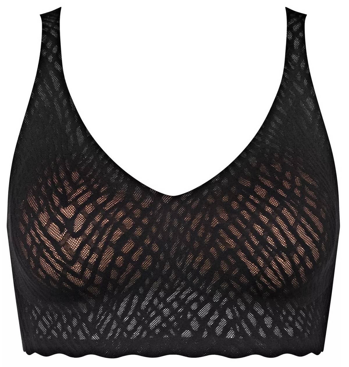 Sloggi Womens Zero Feel Bliss Bralette – Black