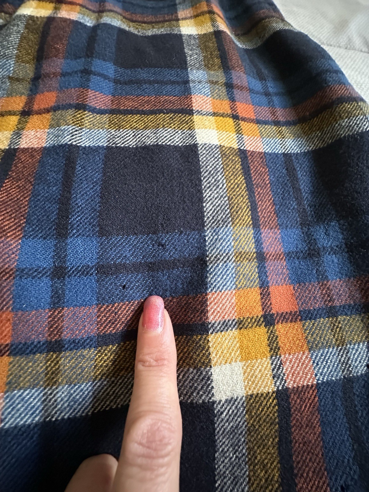 VTG Pendleton Knockabouts 100% Wool Plaid Maxi Skirt Size 14 Button Front READ