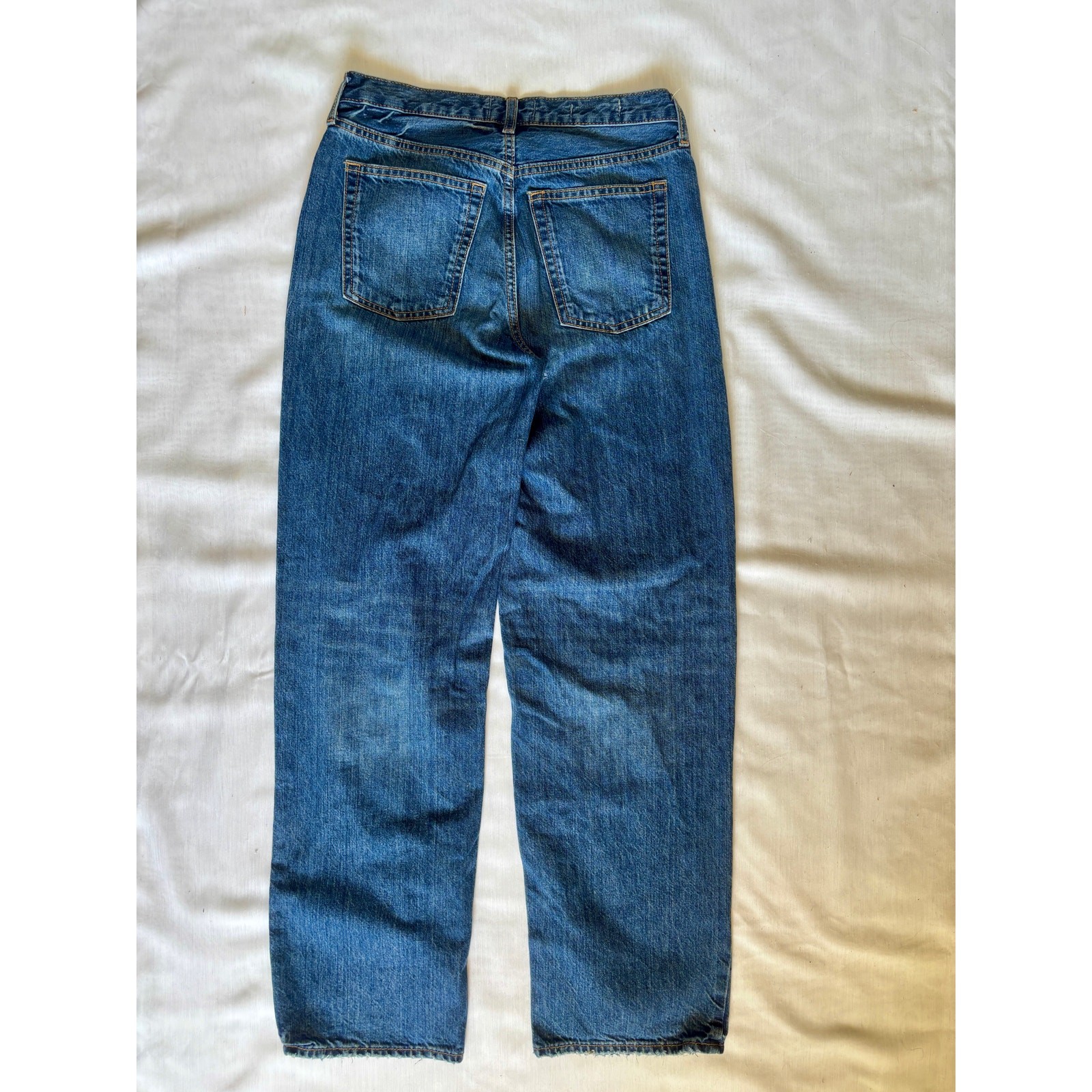 Universal Thread Baggy Jeans Size 2 Mid Rise 1990s Streetwear Dark Wash Denim