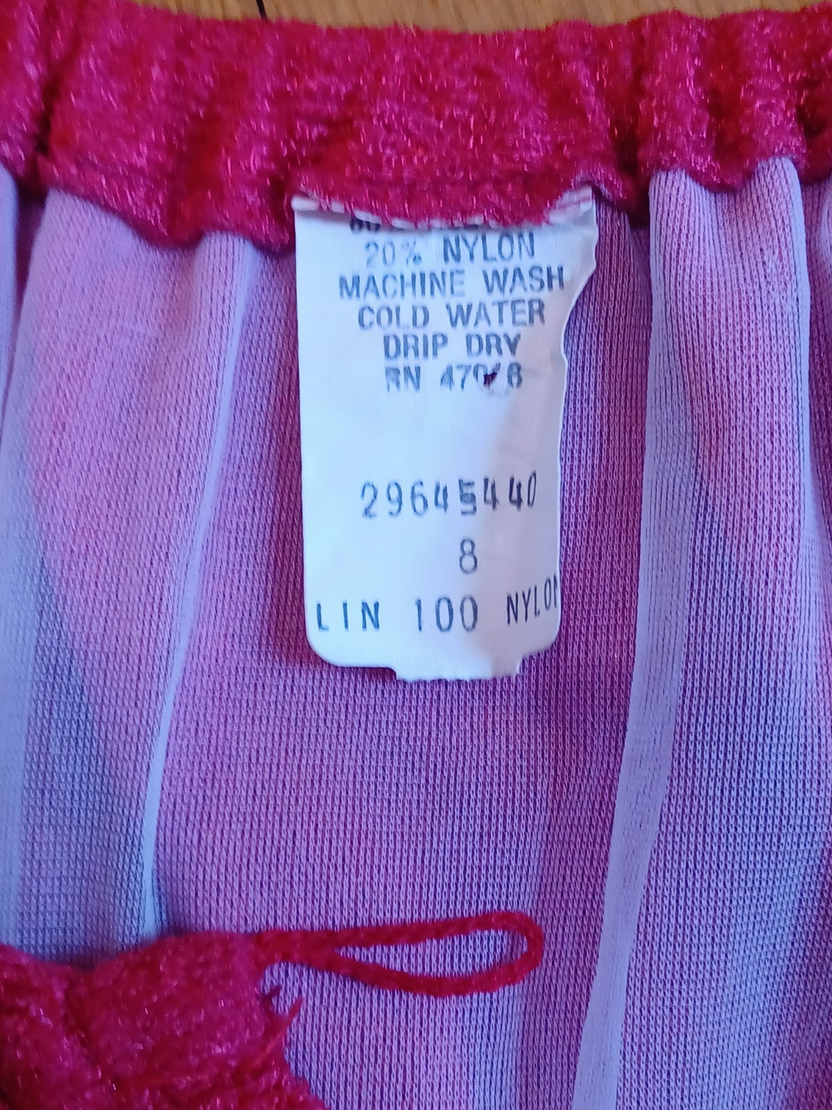 Vintage 1960s/1970s Red Terrycloth Puff Sleeve Boho Hippie Hostess Midi Dress