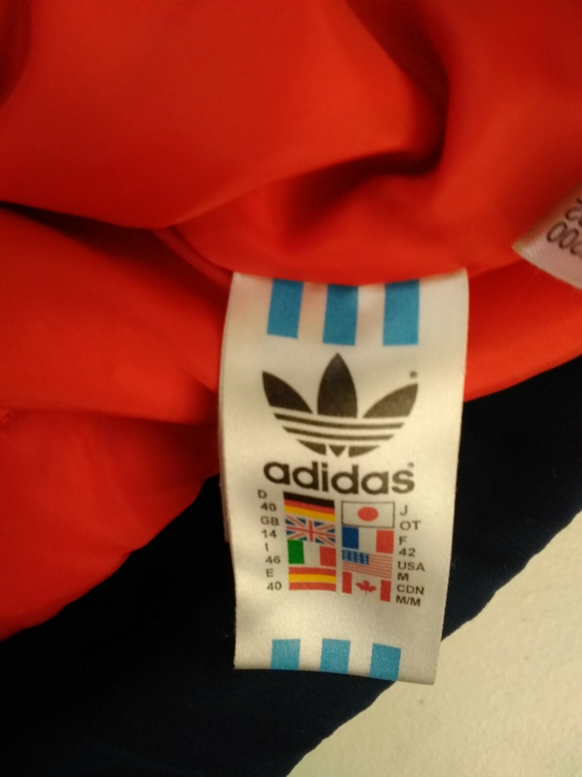 Adidas Vintage Ski Jacket Women’s Medium Red/Blue 1990’s Great Shape Inv#Z2710