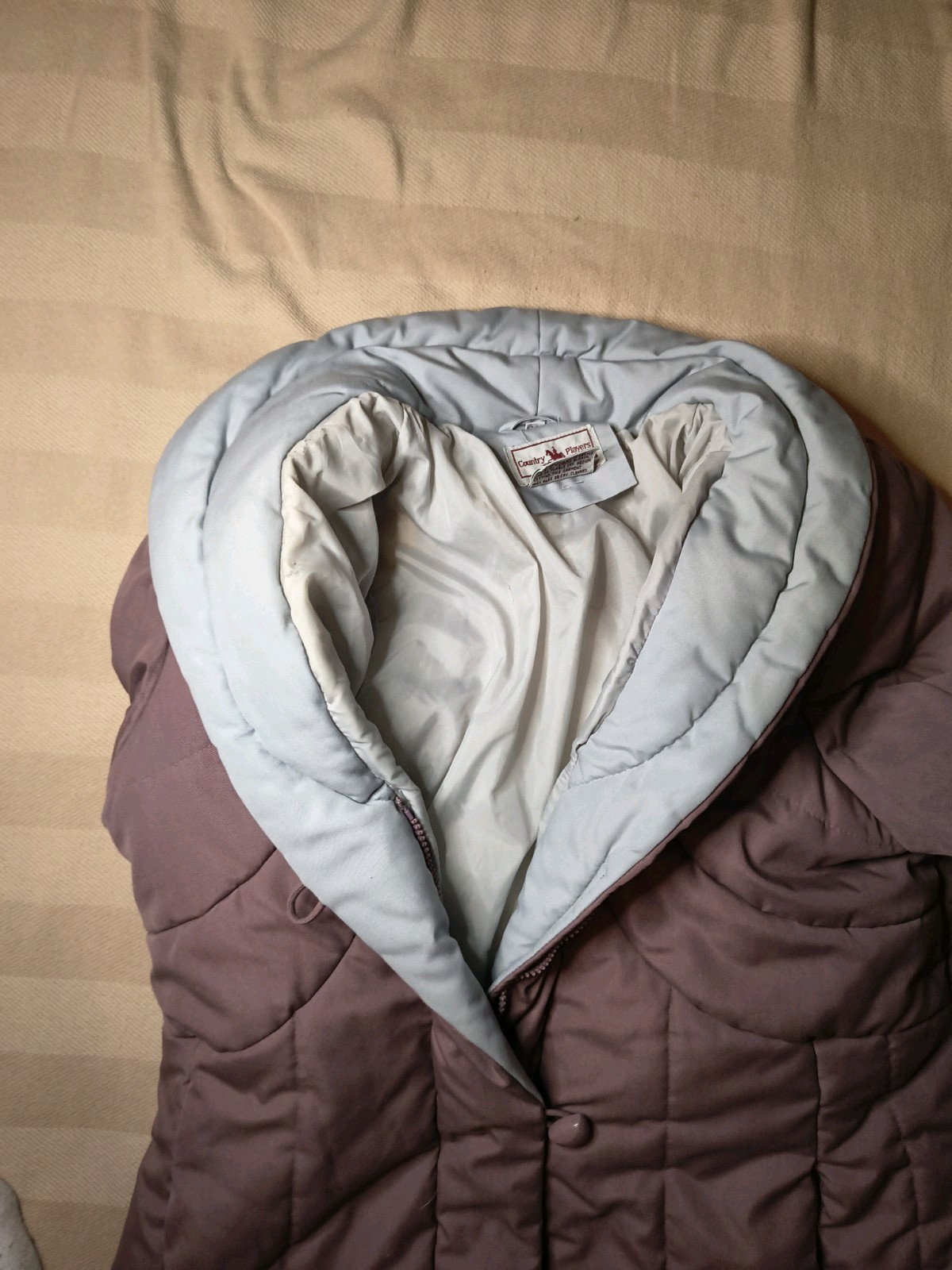 Vintage Puffer Grandmacore Cabincore Cottagecore Appr Large Women’s Coat -DP31