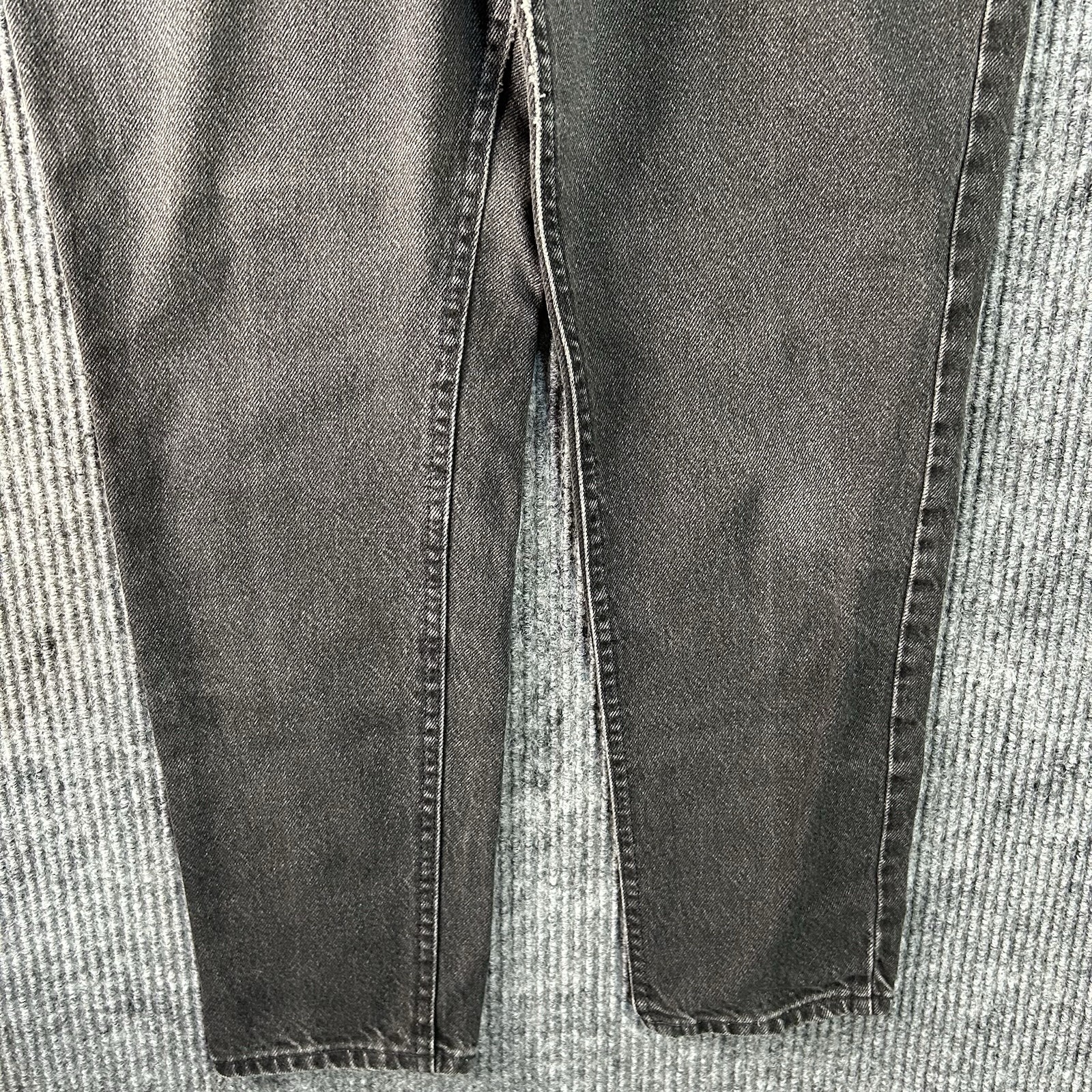 Vintage Lee Jeans Womens 8 Petite Black Made In USA