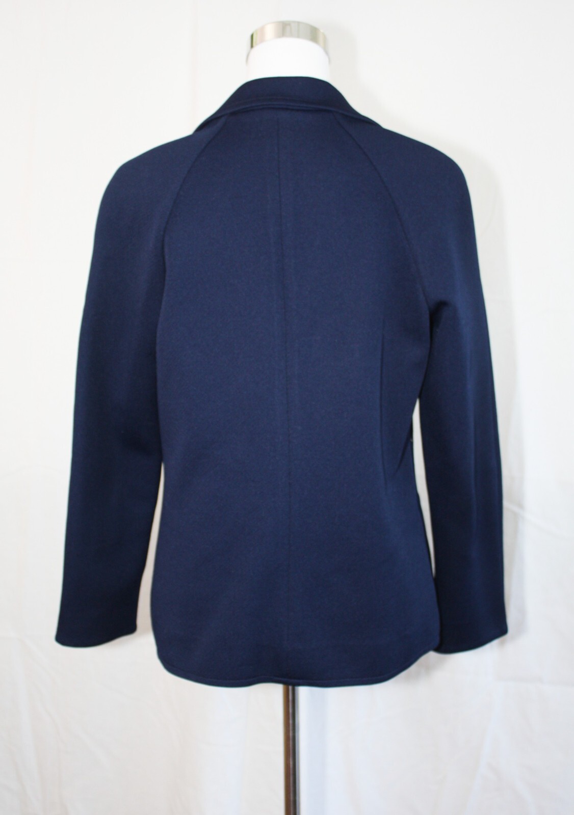 VTG Nautical Coastal Custom Made Jacket Sz. M Navy Anchor Buttons MOD Ocean #04