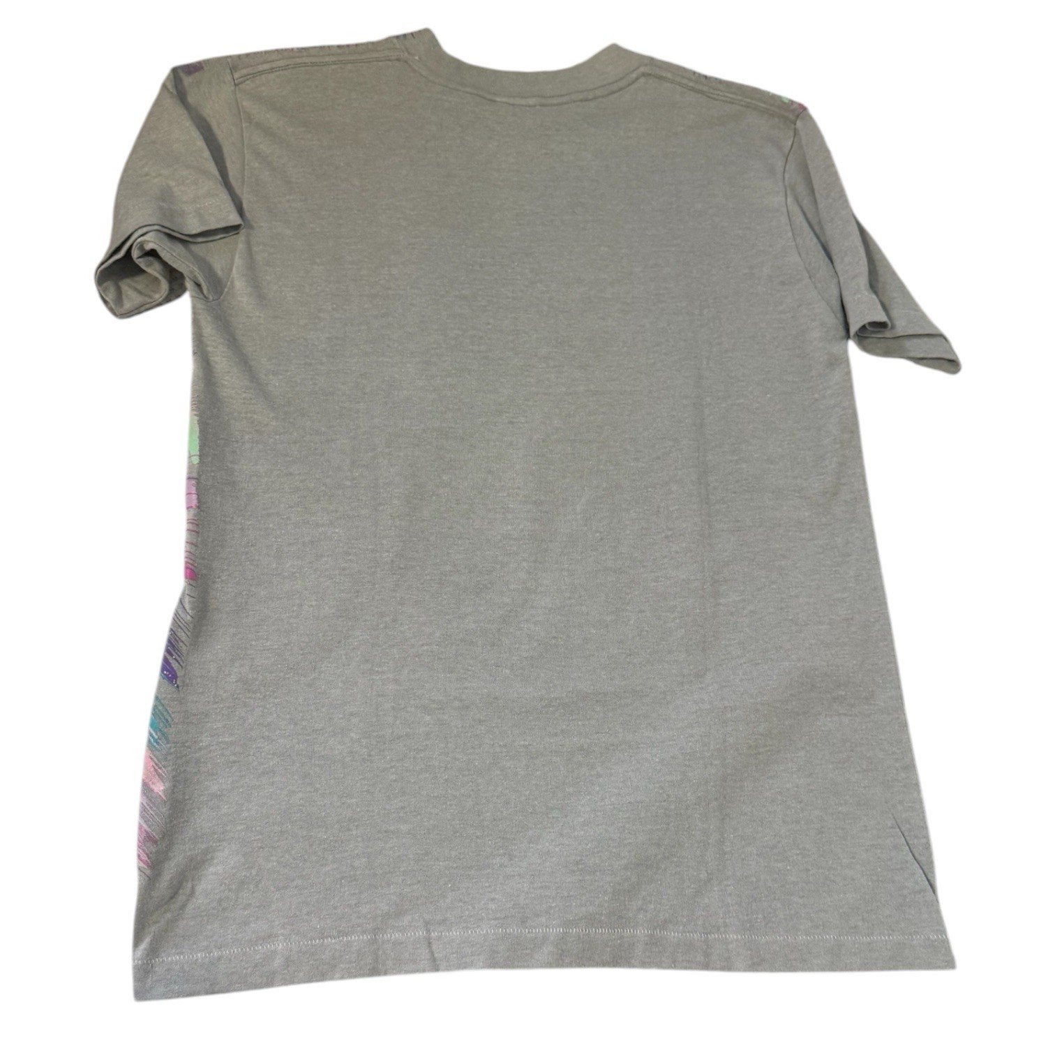 Vintage Selec-t Tee Jays Splatter Paint Single Stitch Abstract T-Shirt Sz M 80s