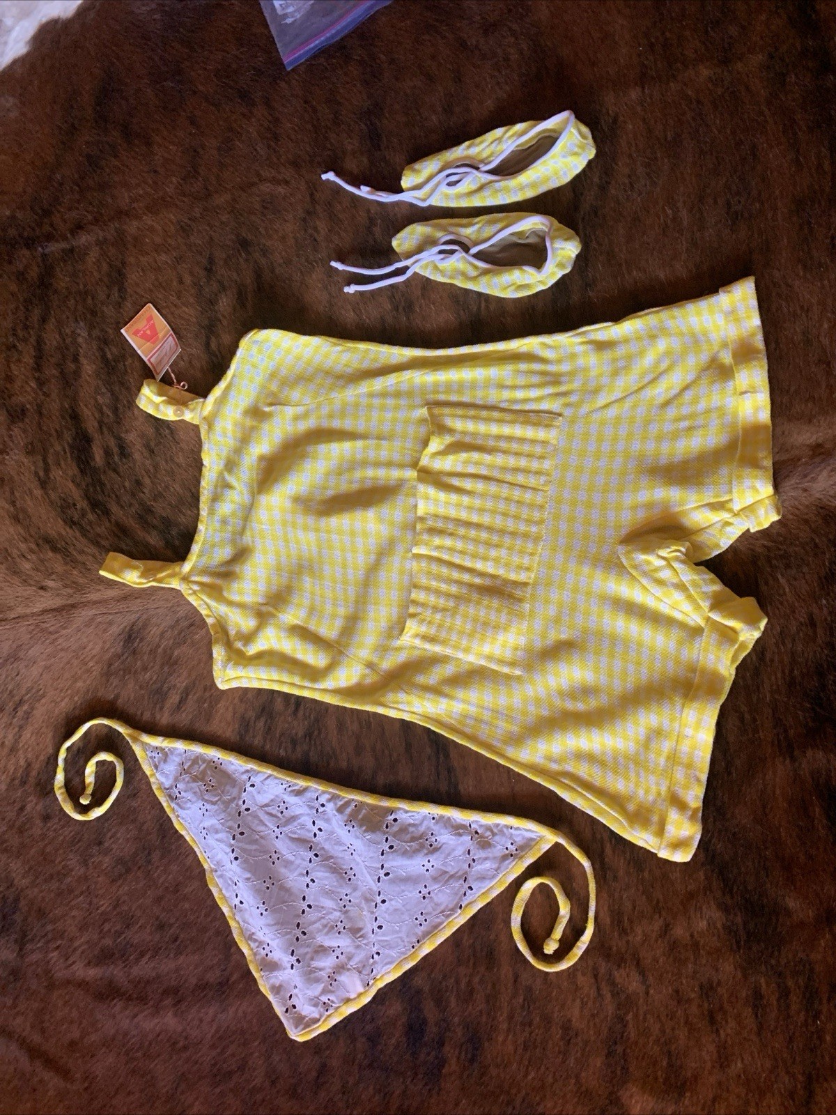 1940/50’s Swimsuit Summer Suit Slip On Booties Head Band Dutchess