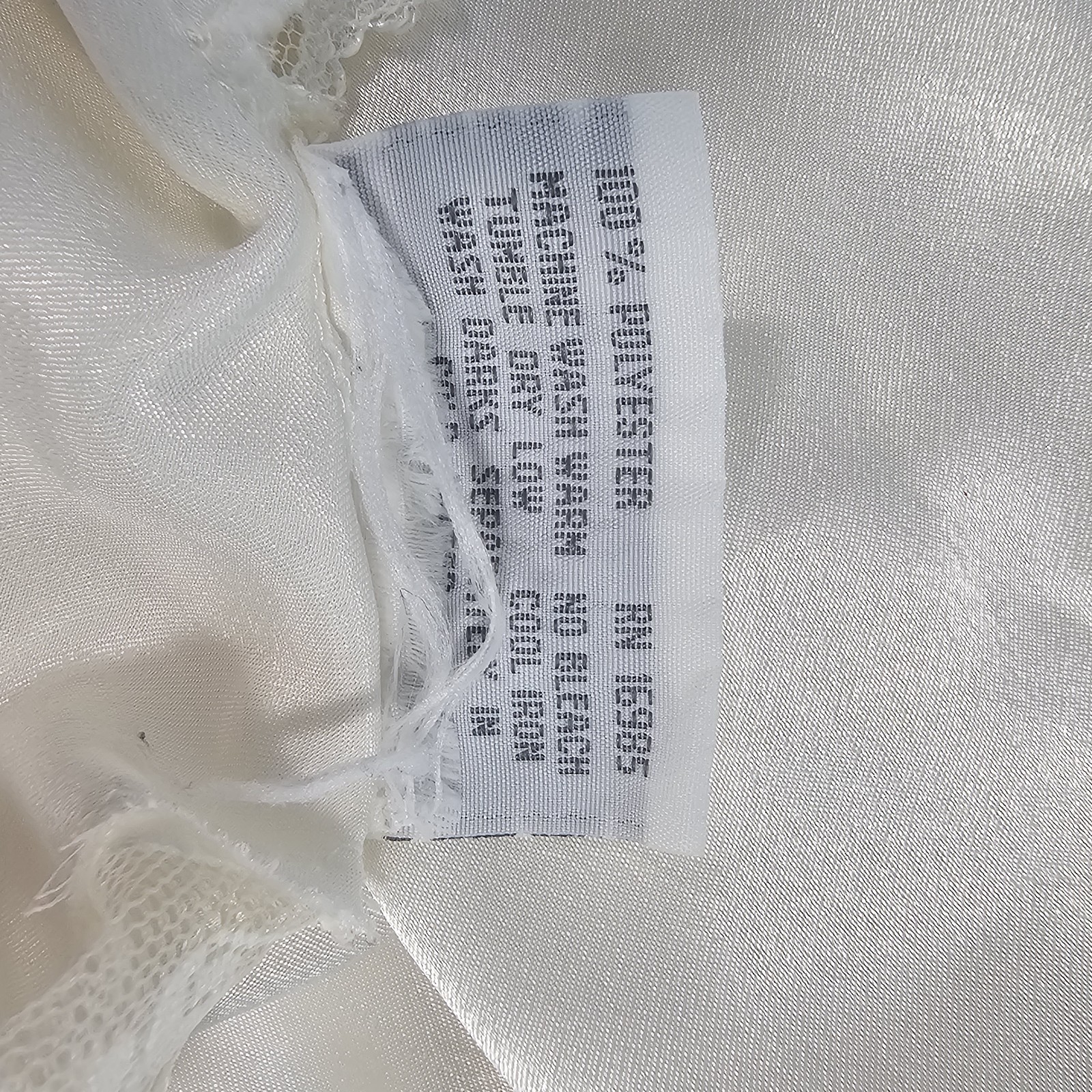 Vintage Val Mode Satin Lace Ivory Peignoir Nightgown Lingerie Robe 2pc Set Sz M
