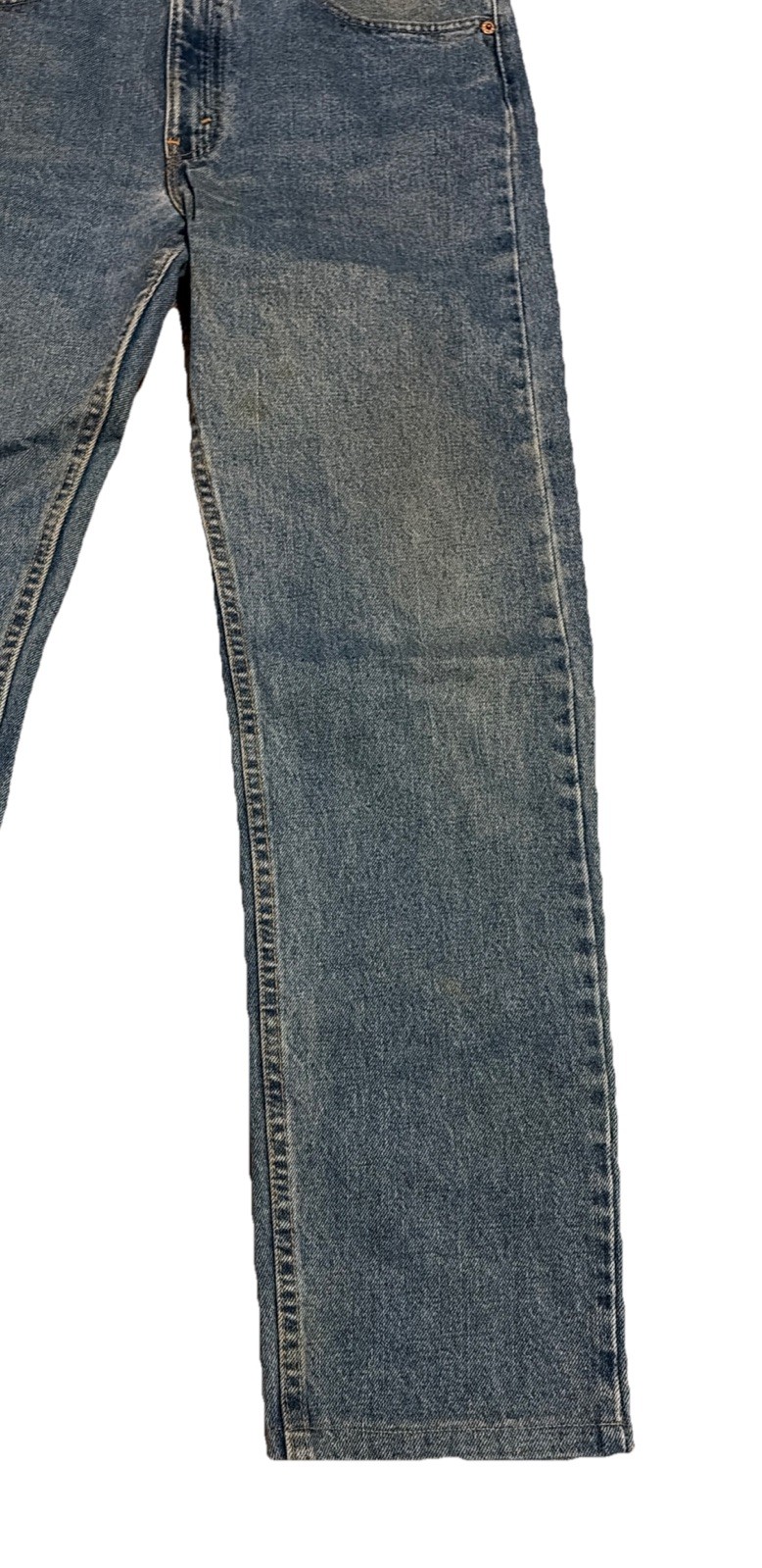 Vintage Levis 505 Womens 32×30.5 Blue Jeans Denim Straight Medium Wash USA Made