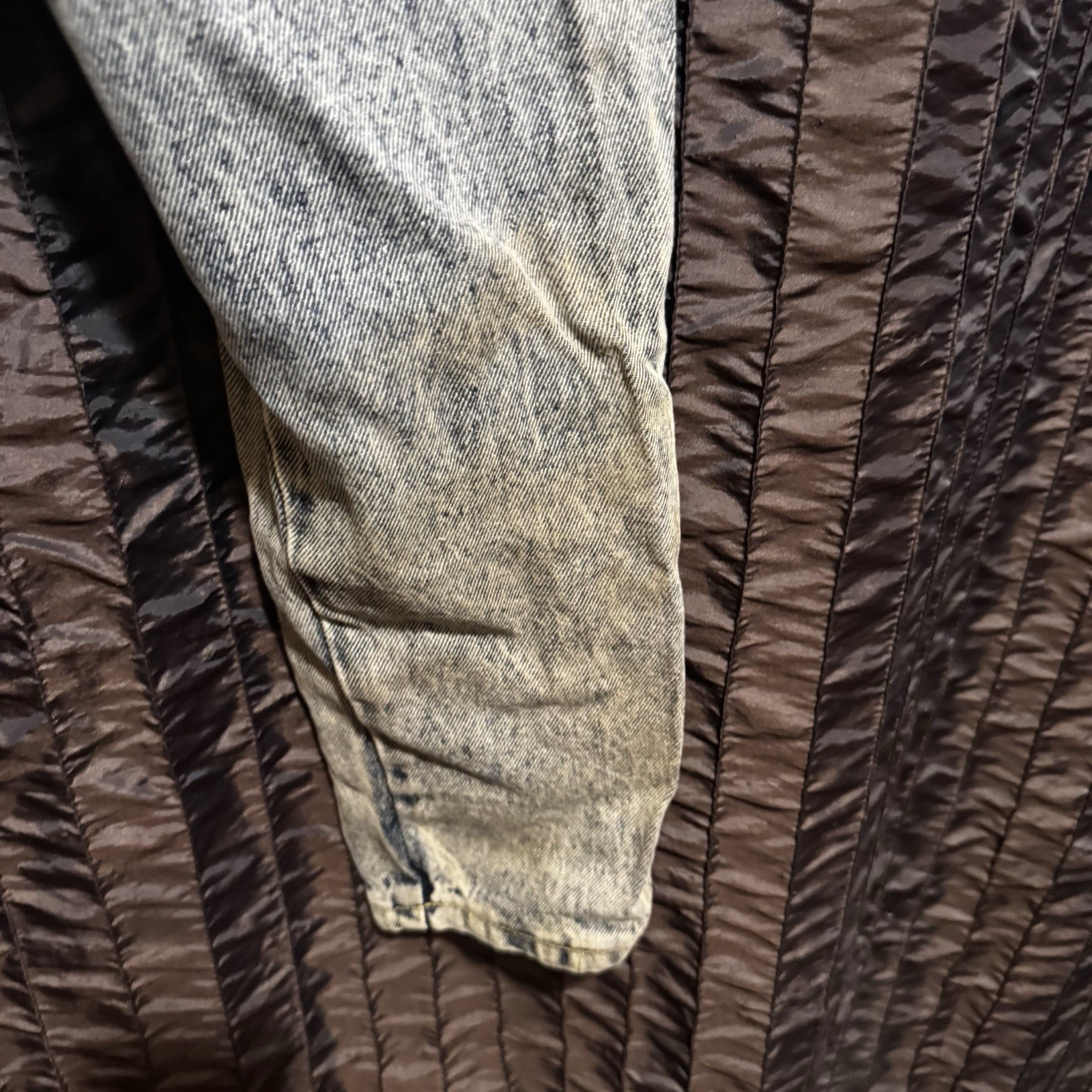 L.A. 37 Acid Wash High Waisted Mom Jeans Women’s 8 Denim Vintage 1980s