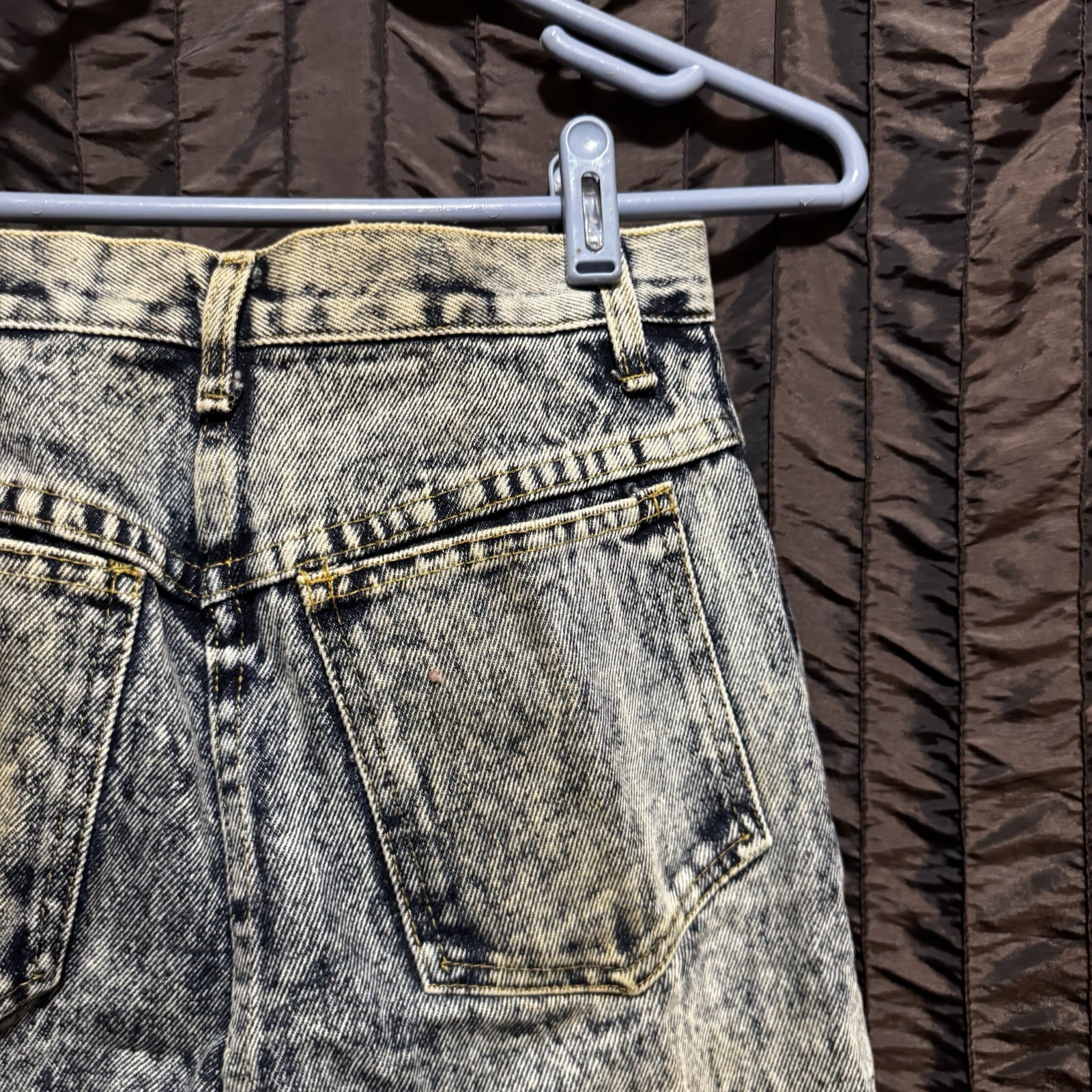 L.A. 37 Acid Wash High Waisted Mom Jeans Women’s 8 Denim Vintage 1980s