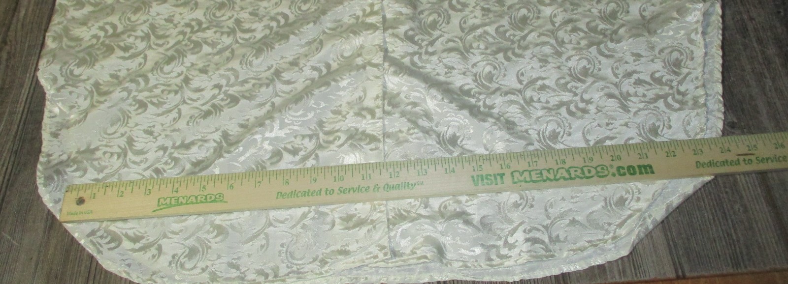 Vintage La Nuit Polyester Satin Night Shirt Dressing Robe Golden Girls One Size