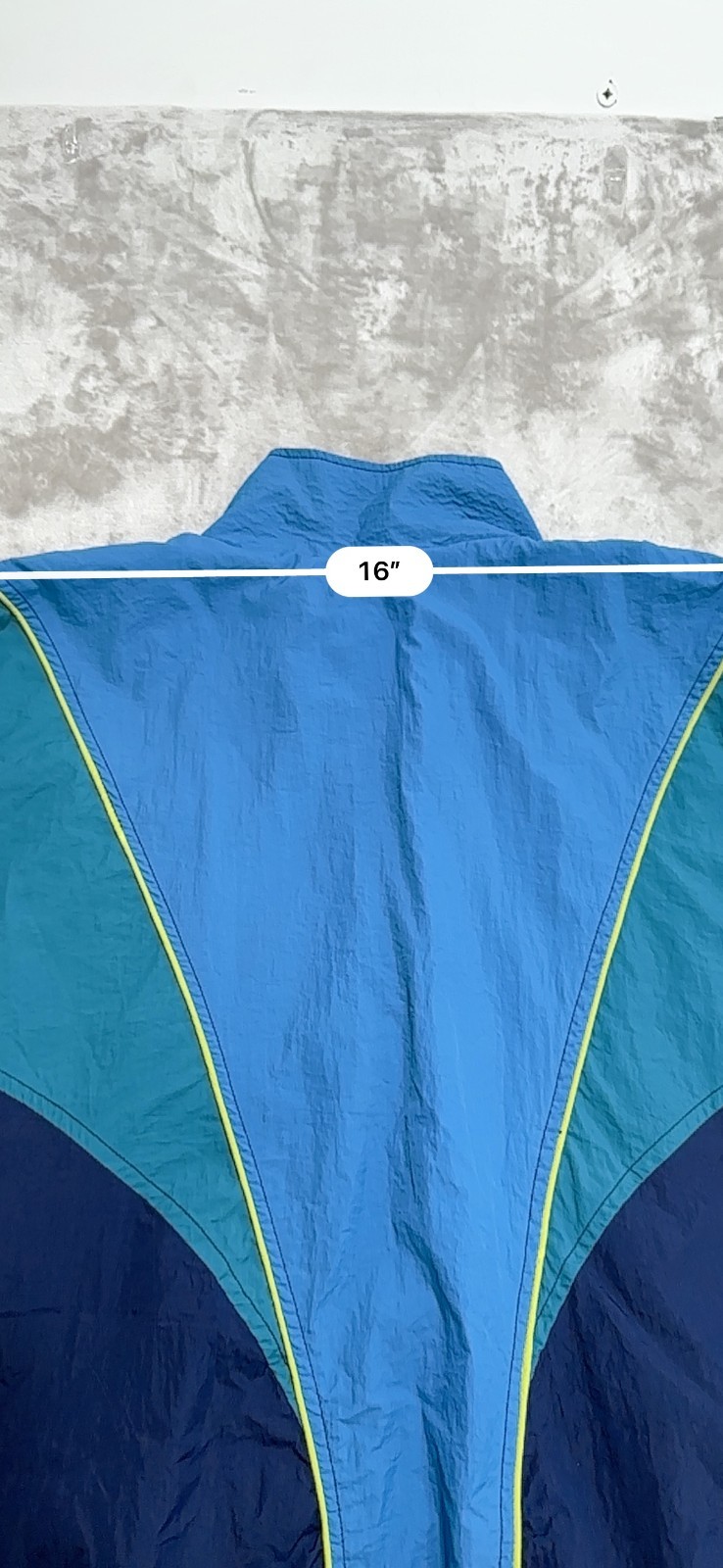 Wild Fable Colorblock Windbreaker Jacket Women’s Medium Blue Teal Full Zip 90s