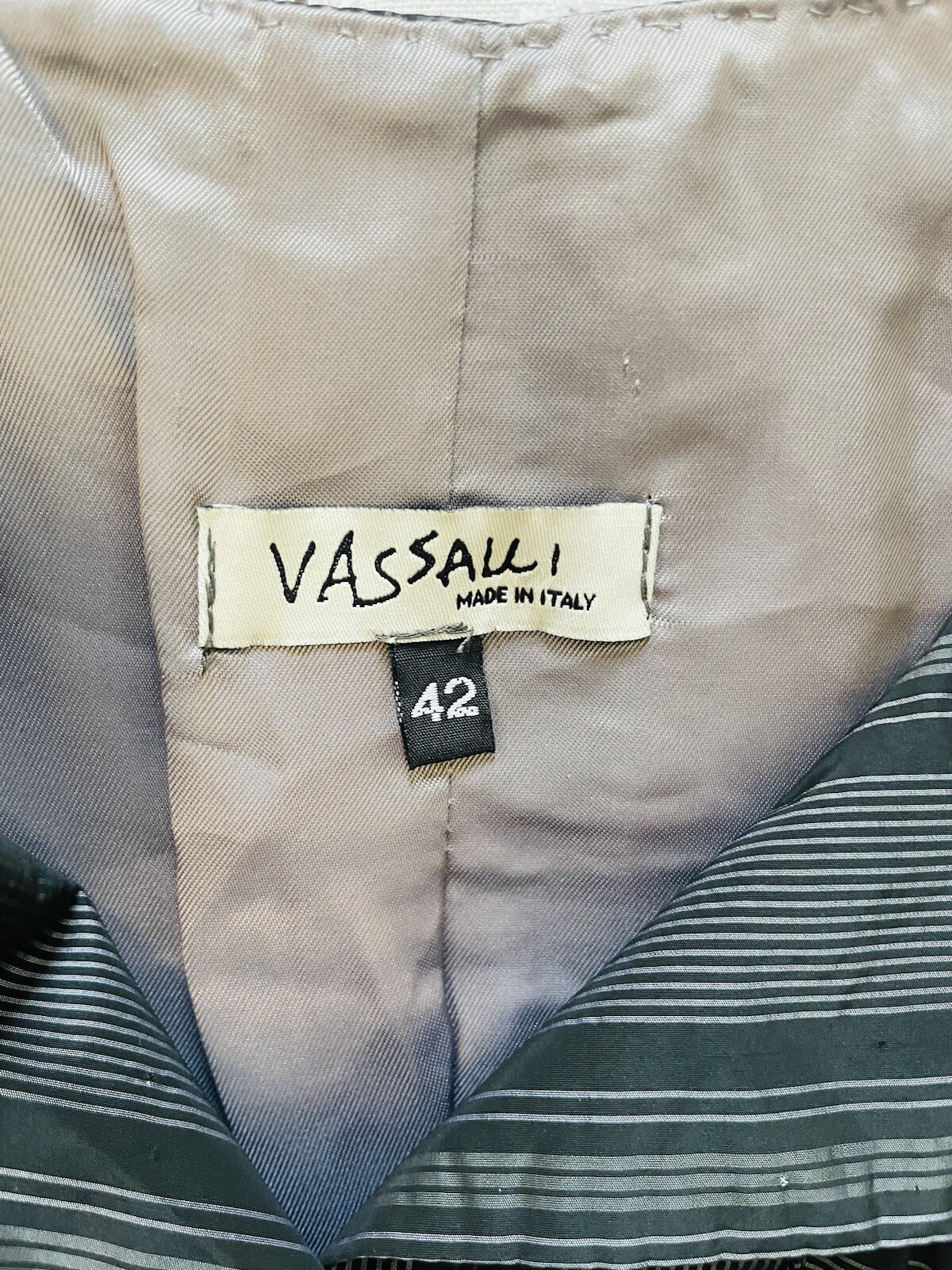 VTG Vassalli Made In Italy Jacket. Size 42 (US. 4). Avant Garde.