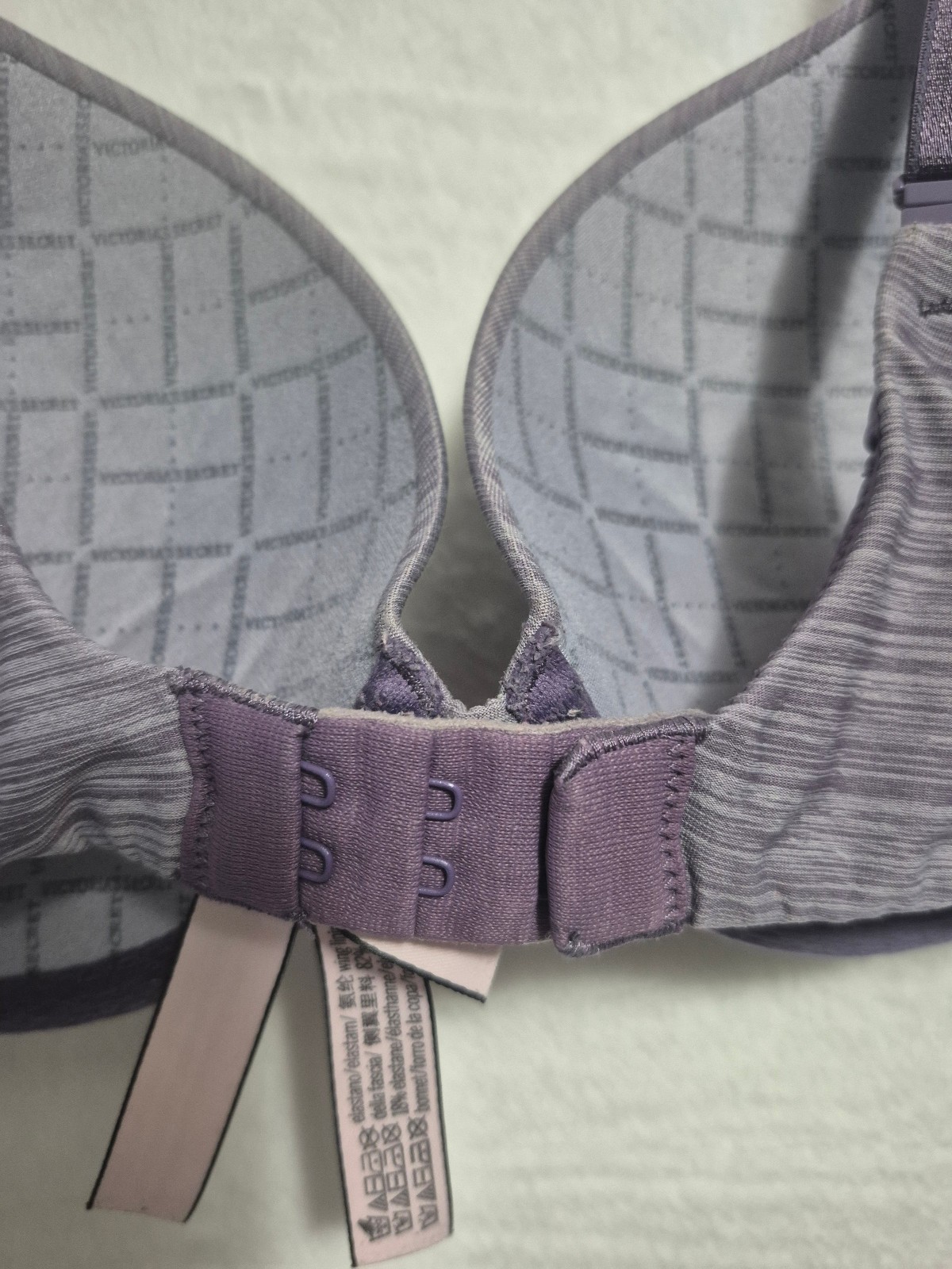 Victoria’s Secret Perfect Shape Lightly Lined Push Up Bra 32D Heather Purple