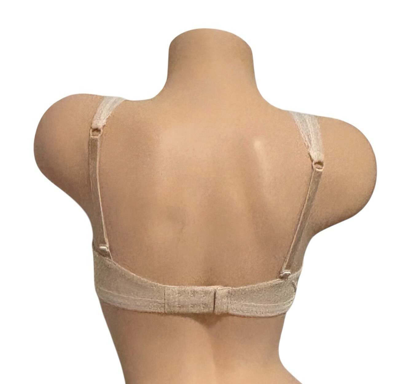 VICTORIA’S SECRET Unlined Demi Beige Lace Trim Bra Womens 32DD NWOT