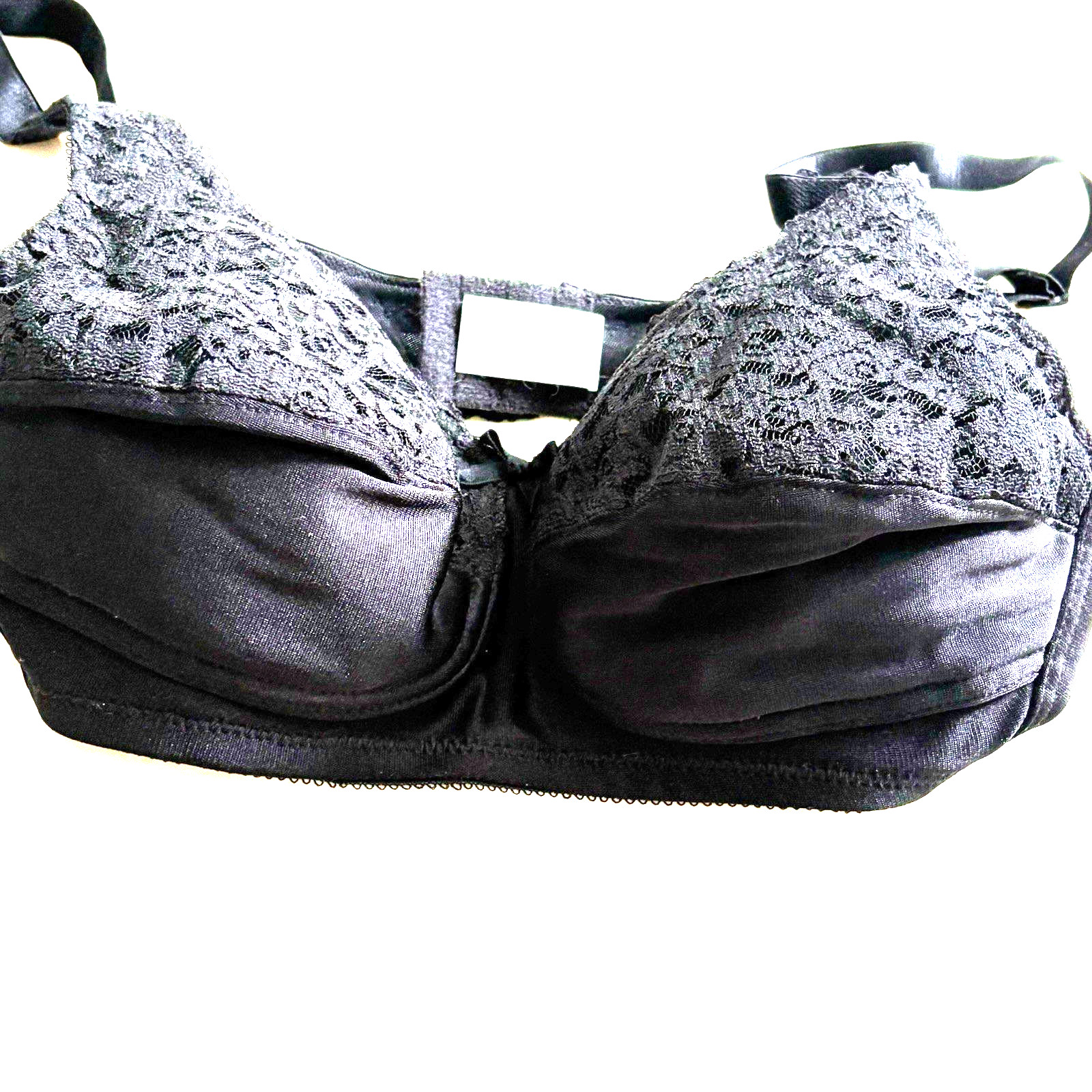 Vtg Airway Lace Bra-Rare Collectible Lingerie Sz 36 B Made in Cincinnati USA Tag