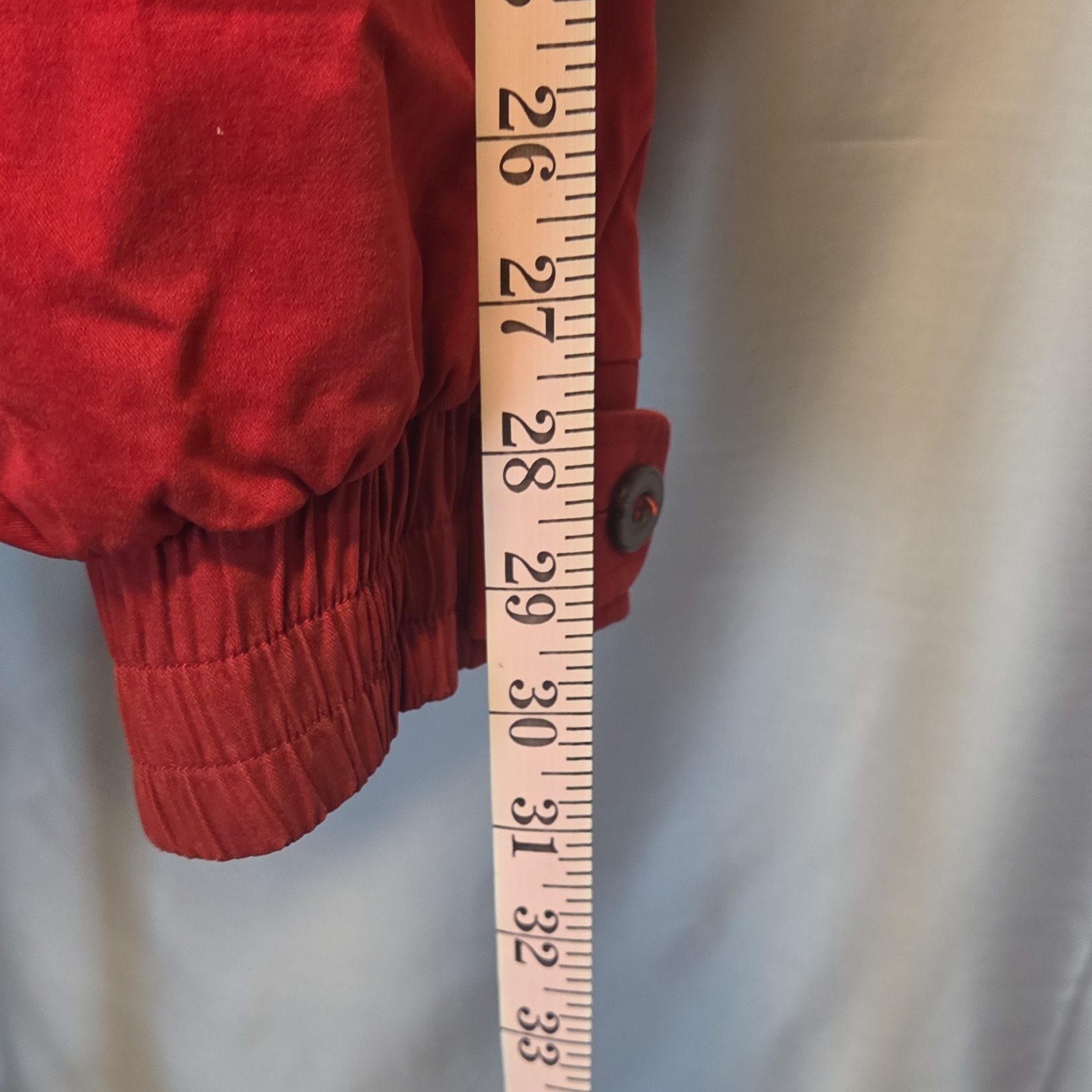 Burberry Harrington Jacket In Red Featuring The Iconic Logo