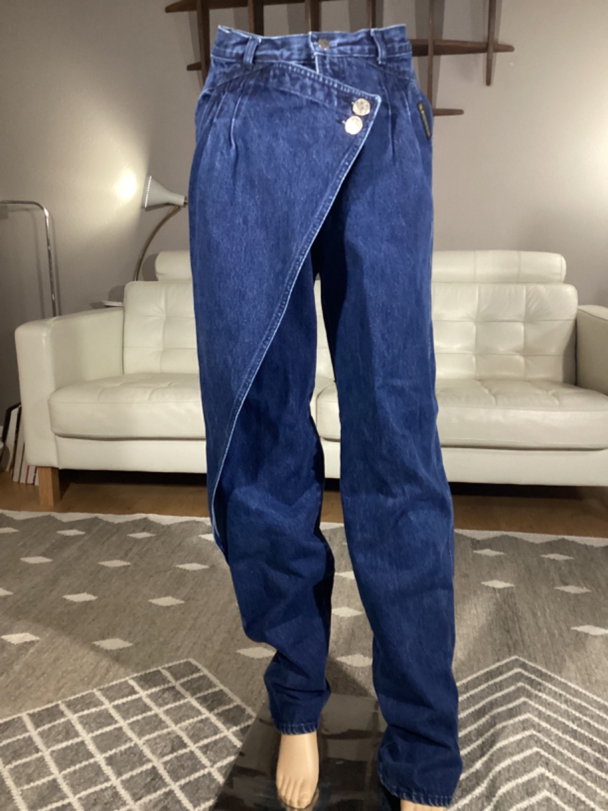 Vintage 90s Rocky Mountain Western Denim Jeans High Waist Sz 7 26 x 36