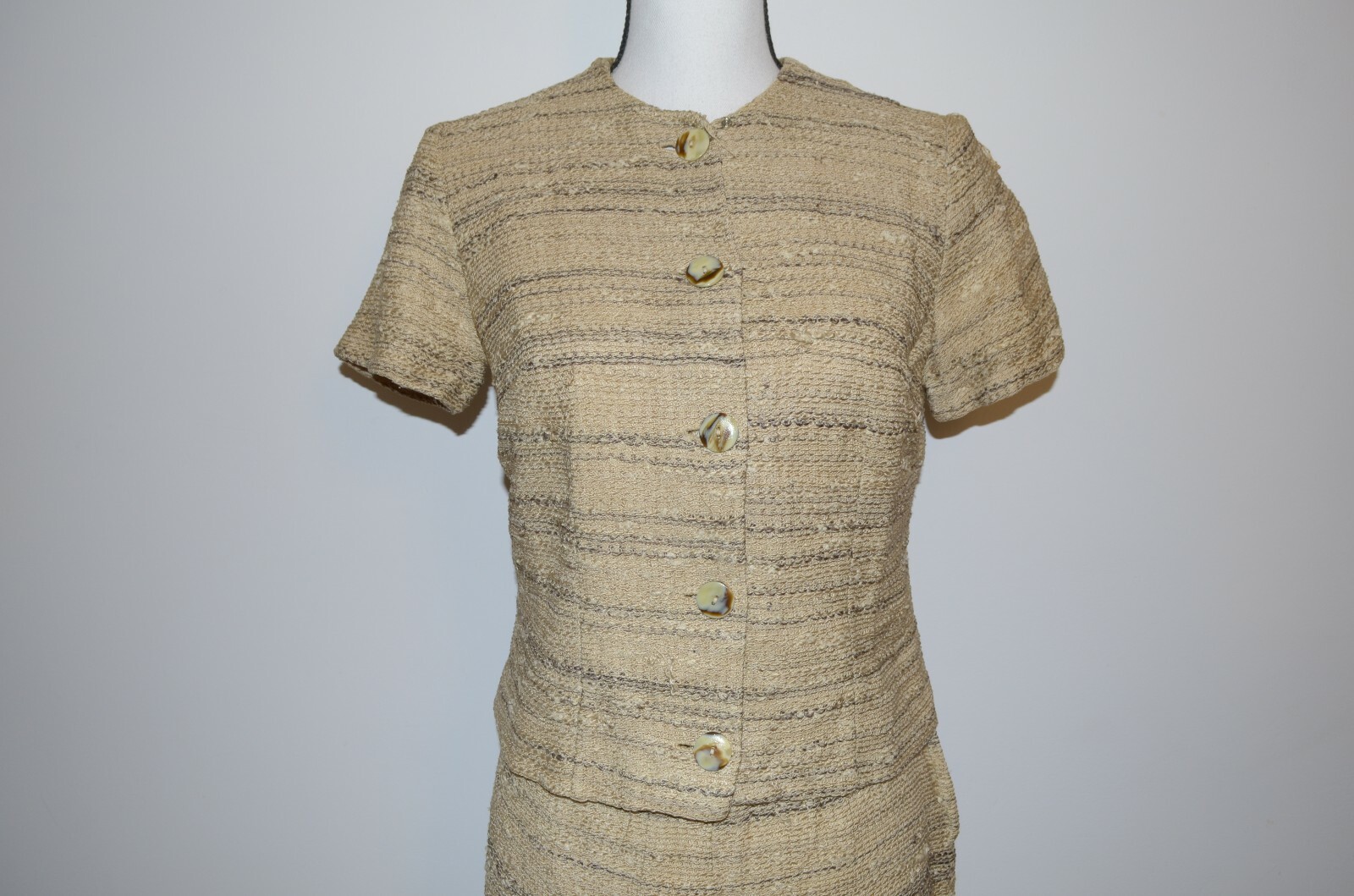 Morelove The Couturier Blouse Vintage 2 Piece Top And Skirt Set 50’s 60’s