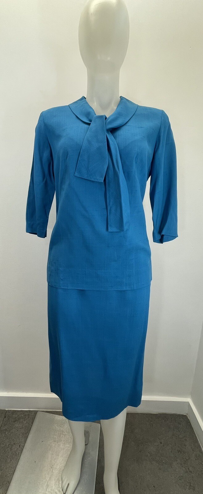 VTG 60s Skirt Set MCM Mad Men Secretary Pat De Mimi