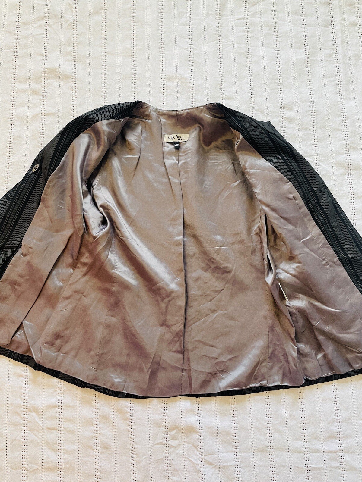VTG Vassalli Made In Italy Jacket. Size 42 (US. 4). Avant Garde.