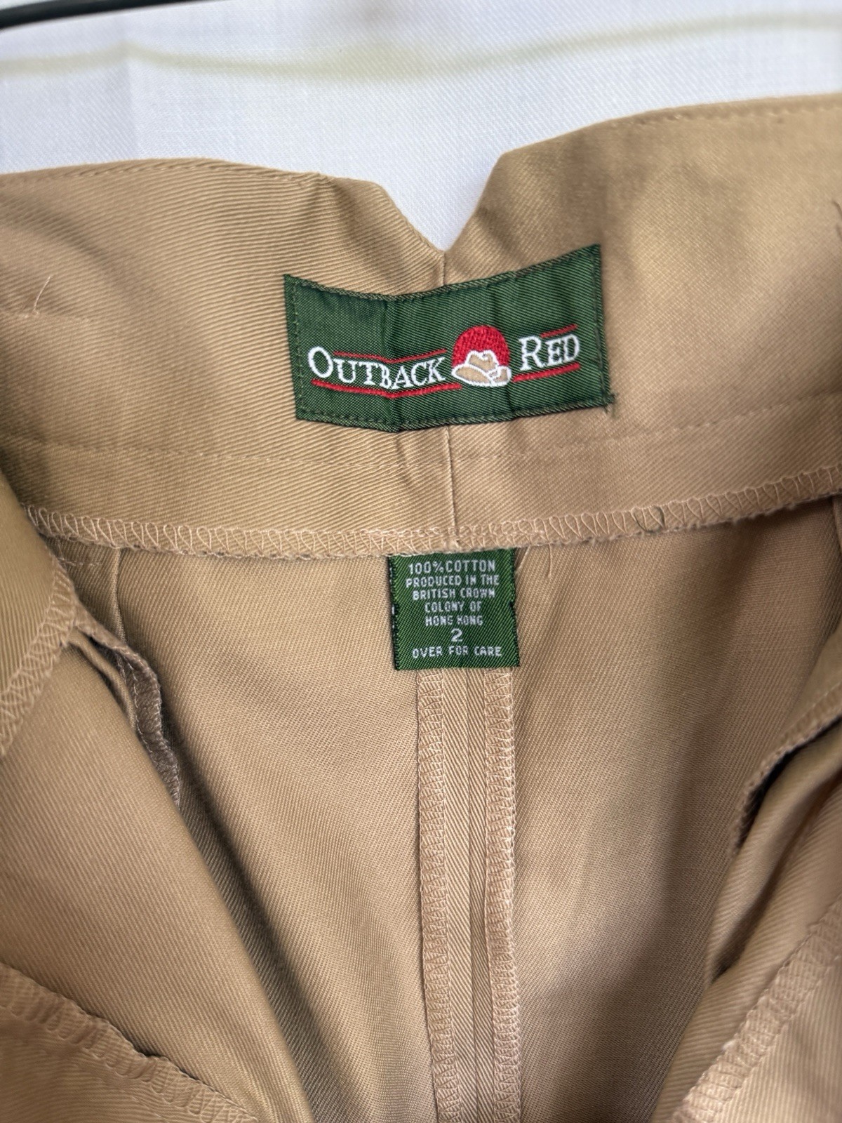 Vintage Ladies Outback Red Pencil Skirt Size 2