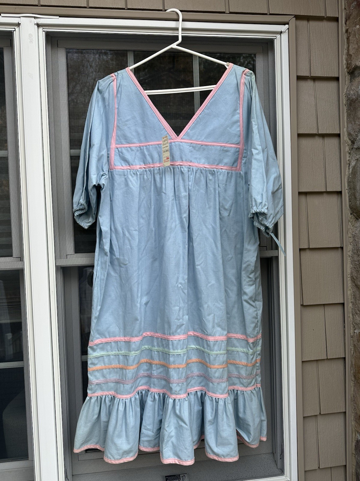 Vtg APPEL House Dress Coat Size 2XL Union made New w/ tags