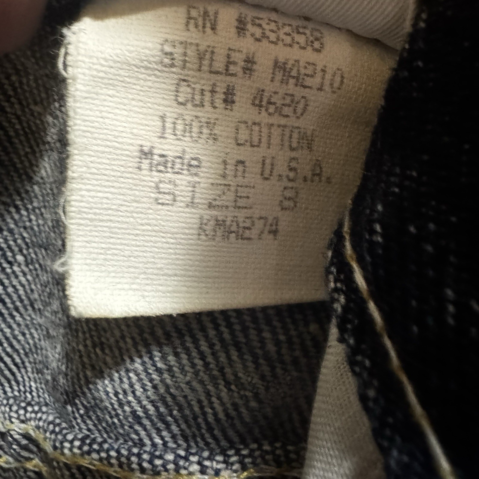 L.A. 37 Acid Wash High Waisted Mom Jeans Women’s 8 Denim Vintage 1980s