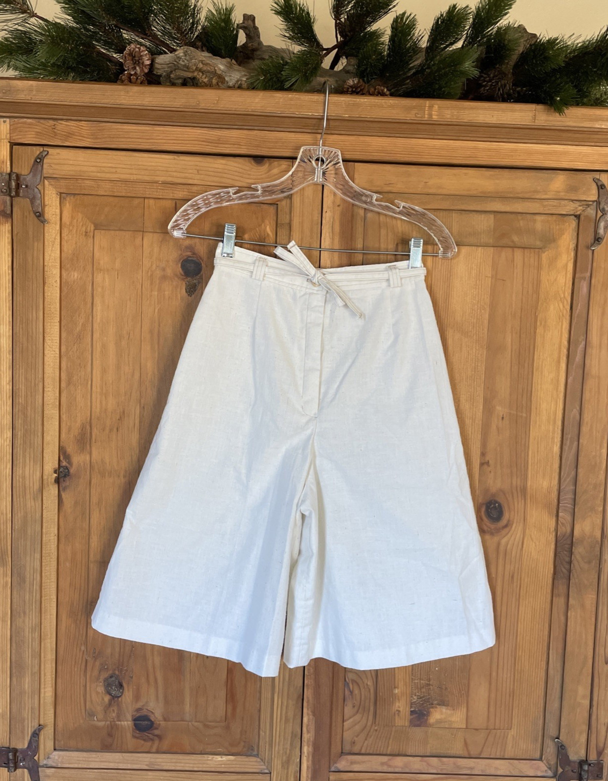 70s Cottagecore Woman’s Culottes / High waist Shorts Skirt Vintage