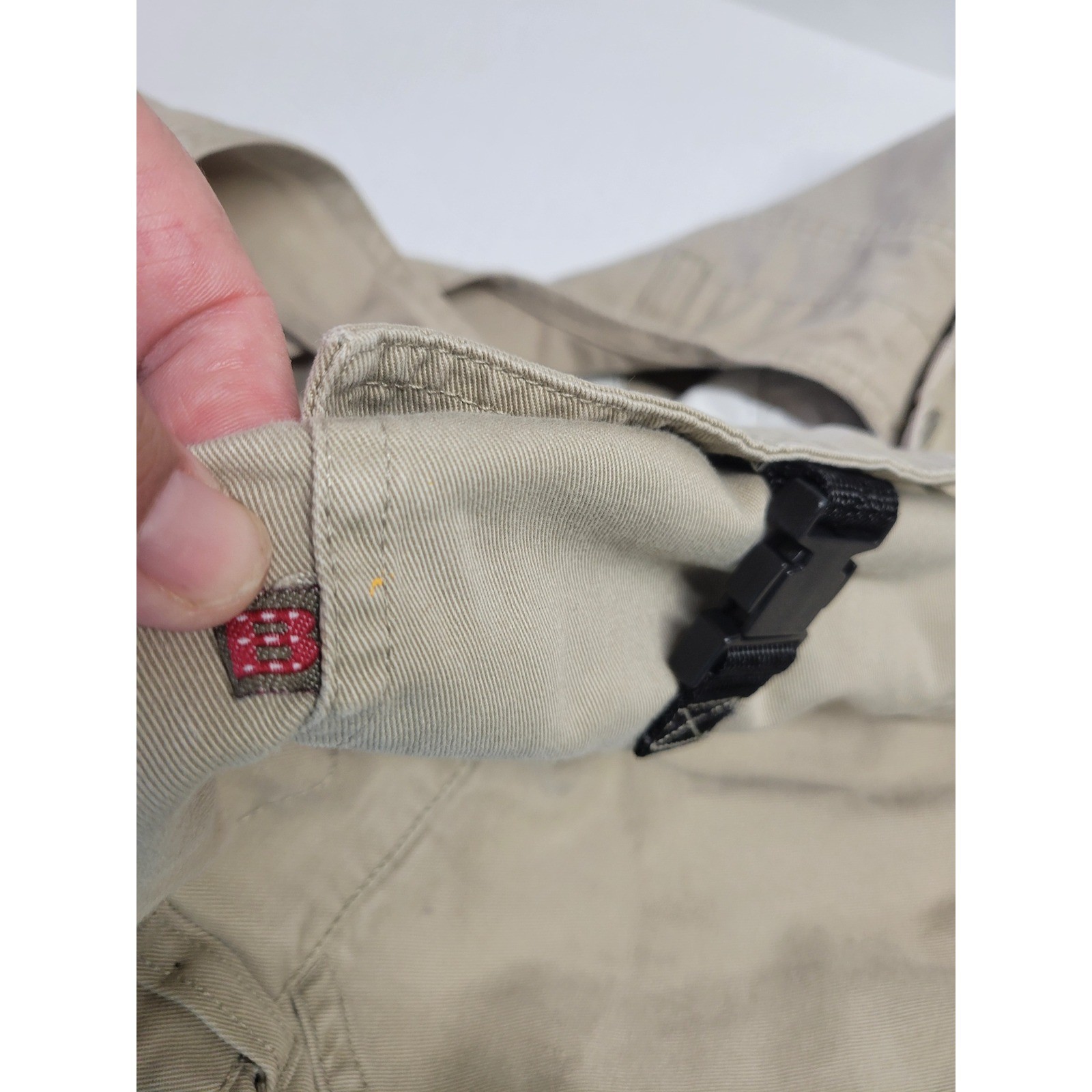 Vintage BUM Equipment Shortalls Women’s khaki. Overalls Denim 90s sz M