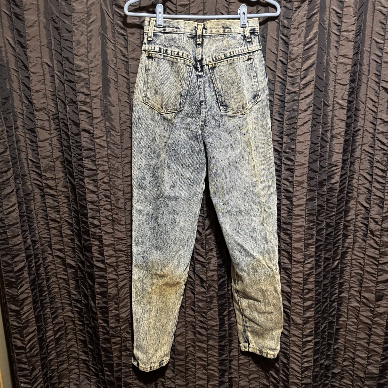L.A. 37 Acid Wash High Waisted Mom Jeans Women’s 8 Denim Vintage 1980s