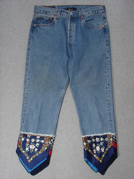 SC01418 1998 **ARDEN B.** MODIFIED LEVI’S 501 STRAIGHT LEG WOMENS JEANS 31×29
