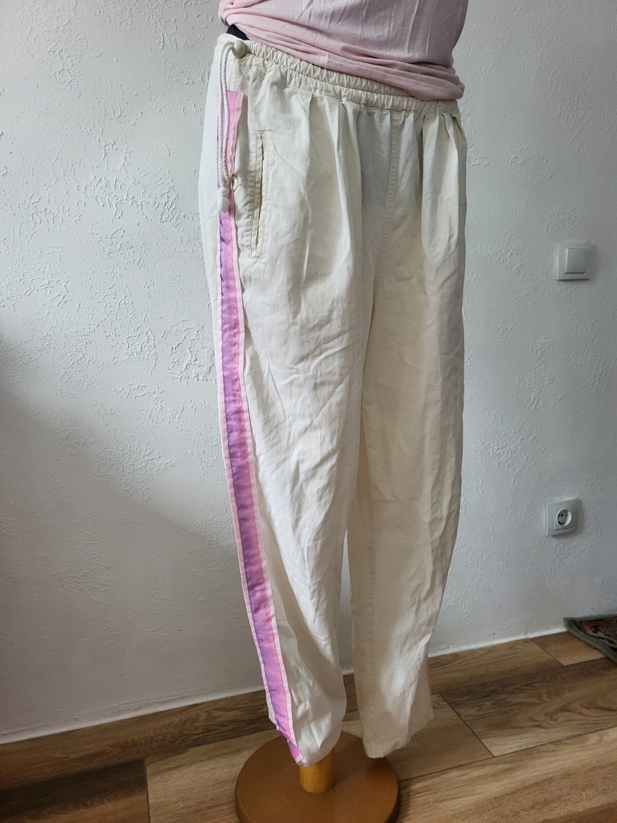 Vtg Pants Canary Islands Ladies Summer Travel UK14 US12 L