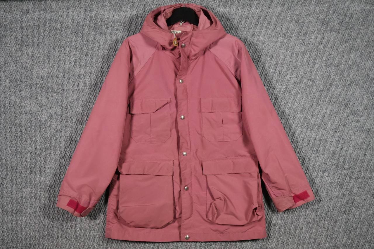 Vintage 80s L.L.Bean Baxter State Parka Women’s M Pink Wool Lined Made in USA