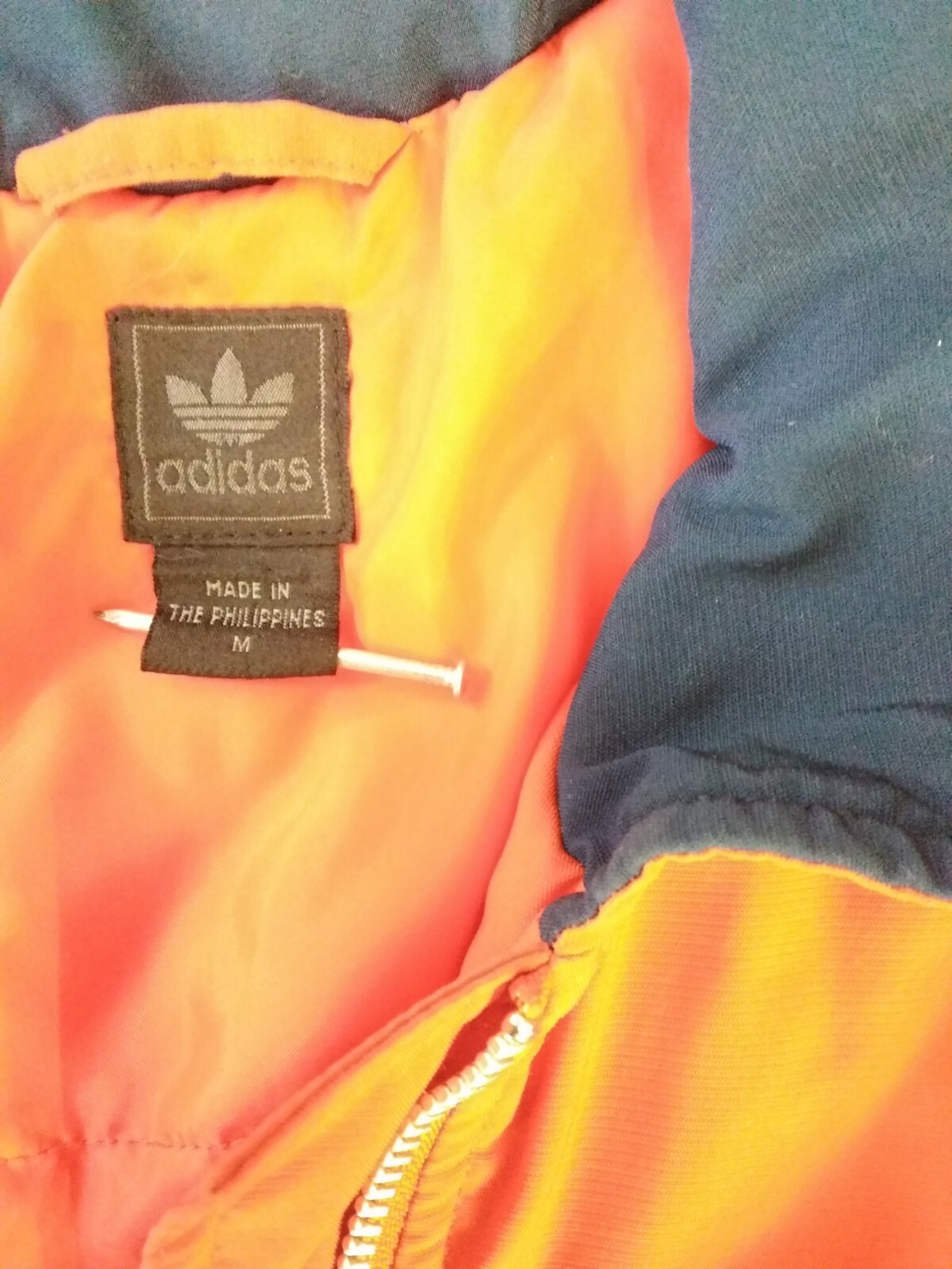 Adidas Vintage Ski Jacket Women’s Medium Red/Blue 1990’s Great Shape Inv#Z2710