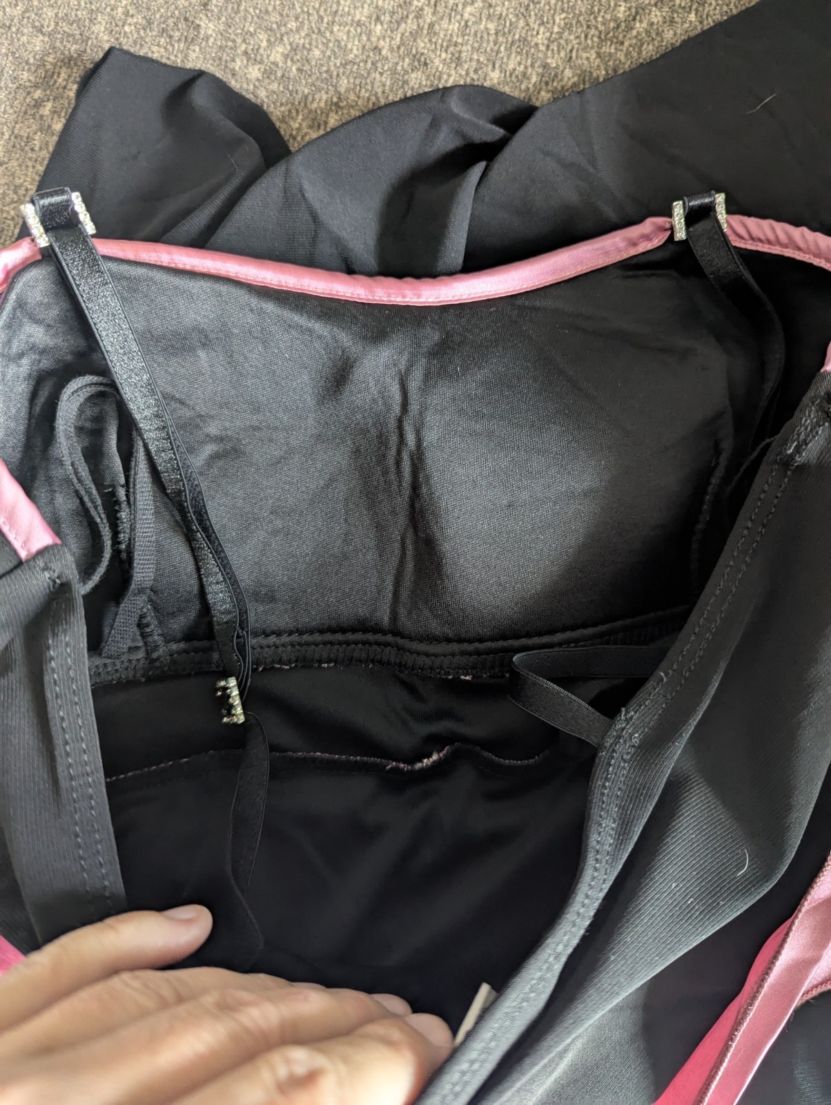 Vtg 90s Taboo Dance Formal Stretch Ruffle Bodycon Ruched Babydoll Mini Dress