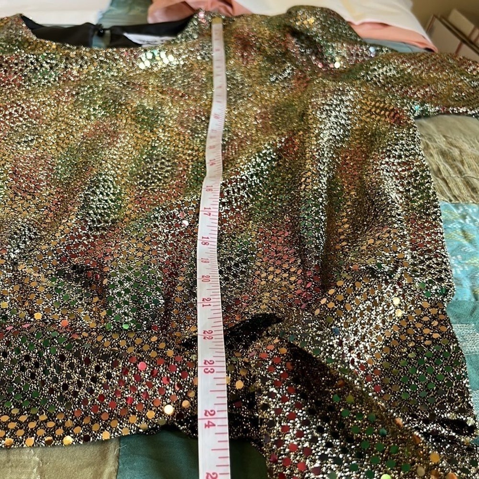 Another Thyme Vintage Sequin Top