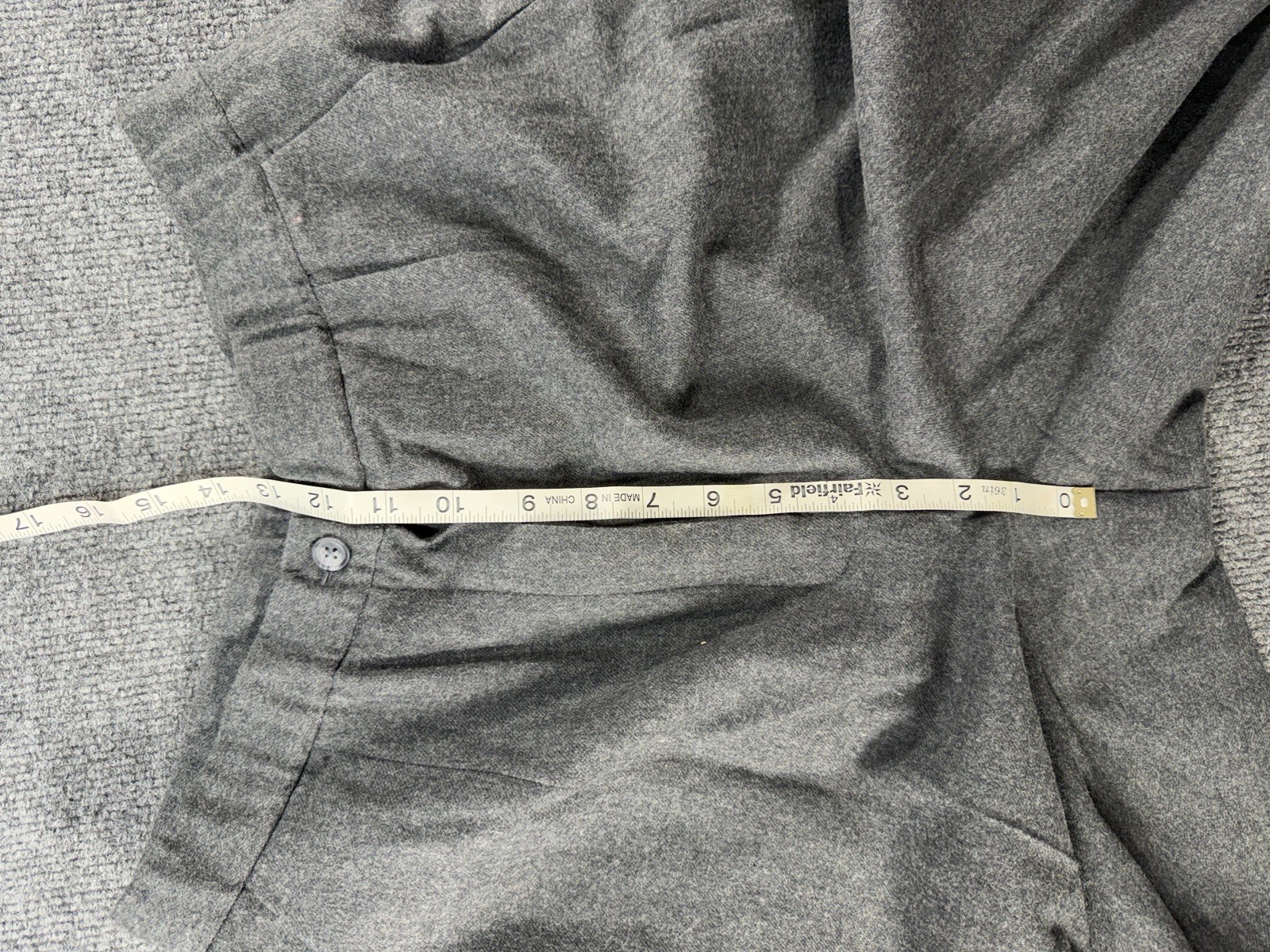 Vtg Pendleton 100% Wool 2-Pc Women’s Dark Gray Suit Blazer S 12, Pants S 12