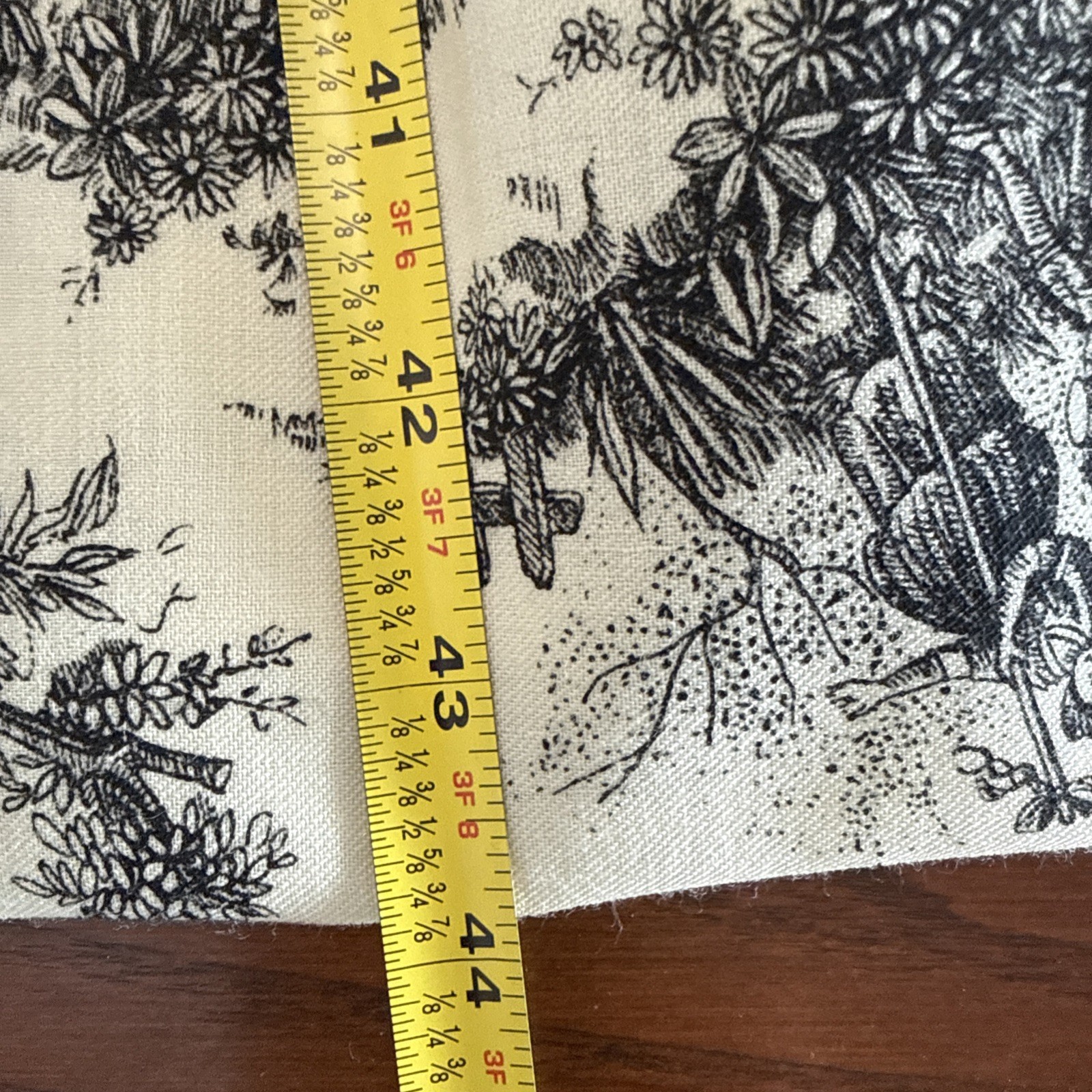 RARE Vintage Abercrombie & Fitch Tanner Dorothy Cox Dress Toile Fabric 10 EUC