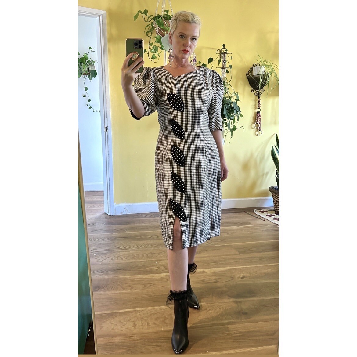 Vintage 80s Silk Dress Capriccio