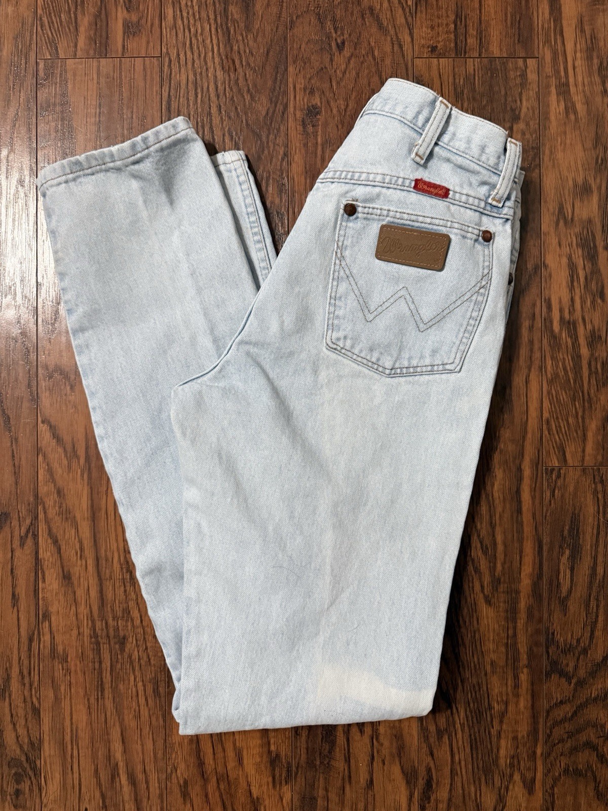 Vintage Wrangler 14MWZGB Jeans Made in USA Light Wash Women’s 11×36 80s-90s
