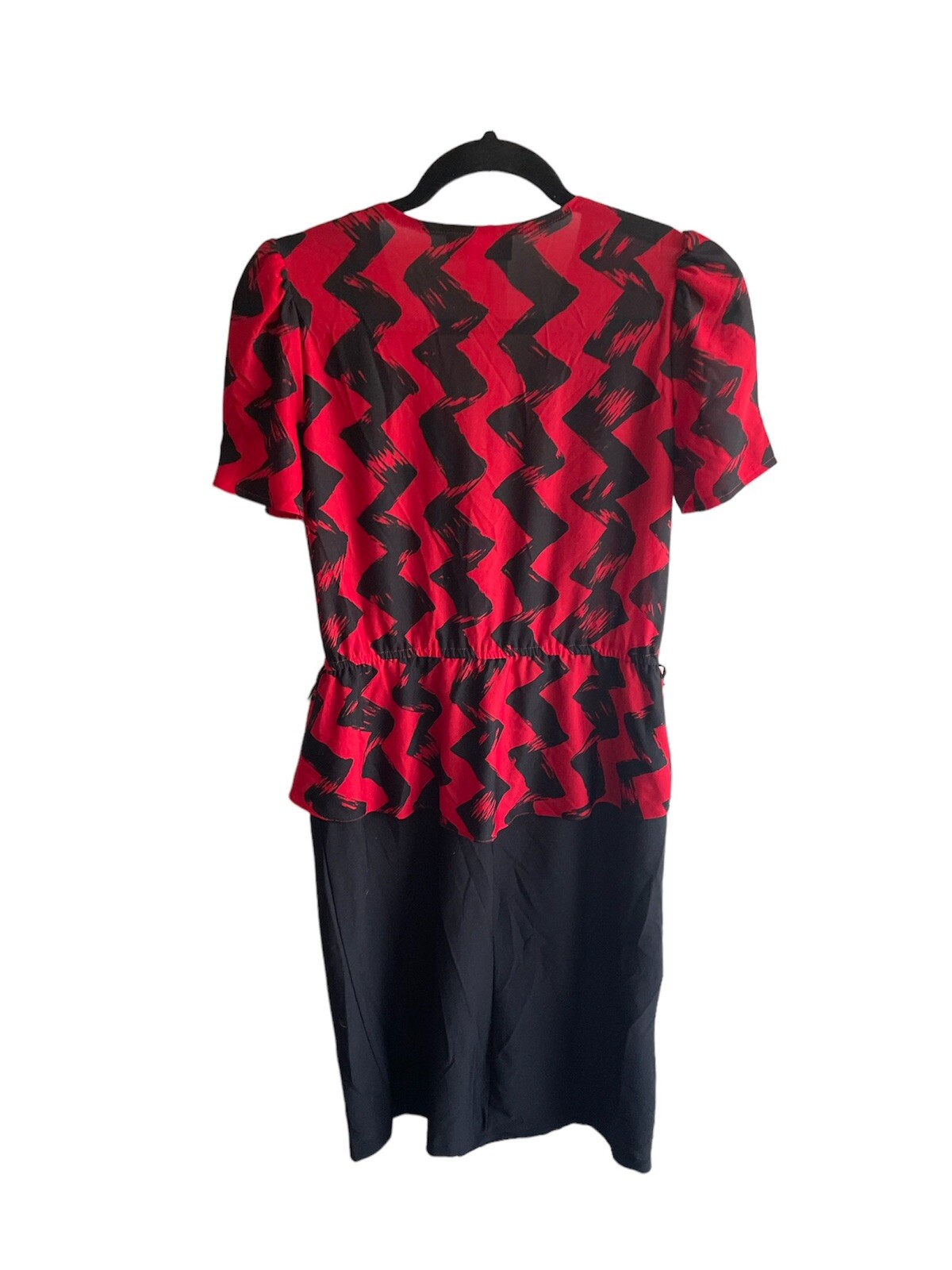 VTG 1980s TIMELY II TRENDS Sleeveless GRAPHIC STRIPED Dress Juniors – Z9