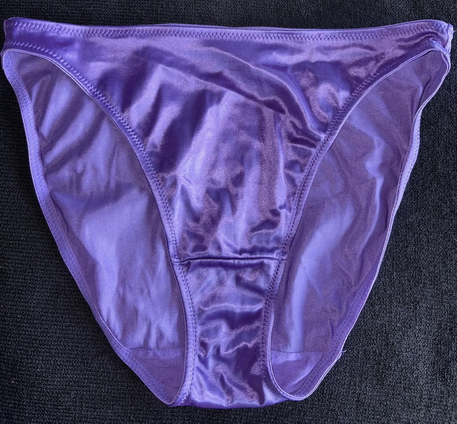 Lily Of France Y2K L Second Skin Panty Hi-Cut Bikini Underwear Early 2000’s
