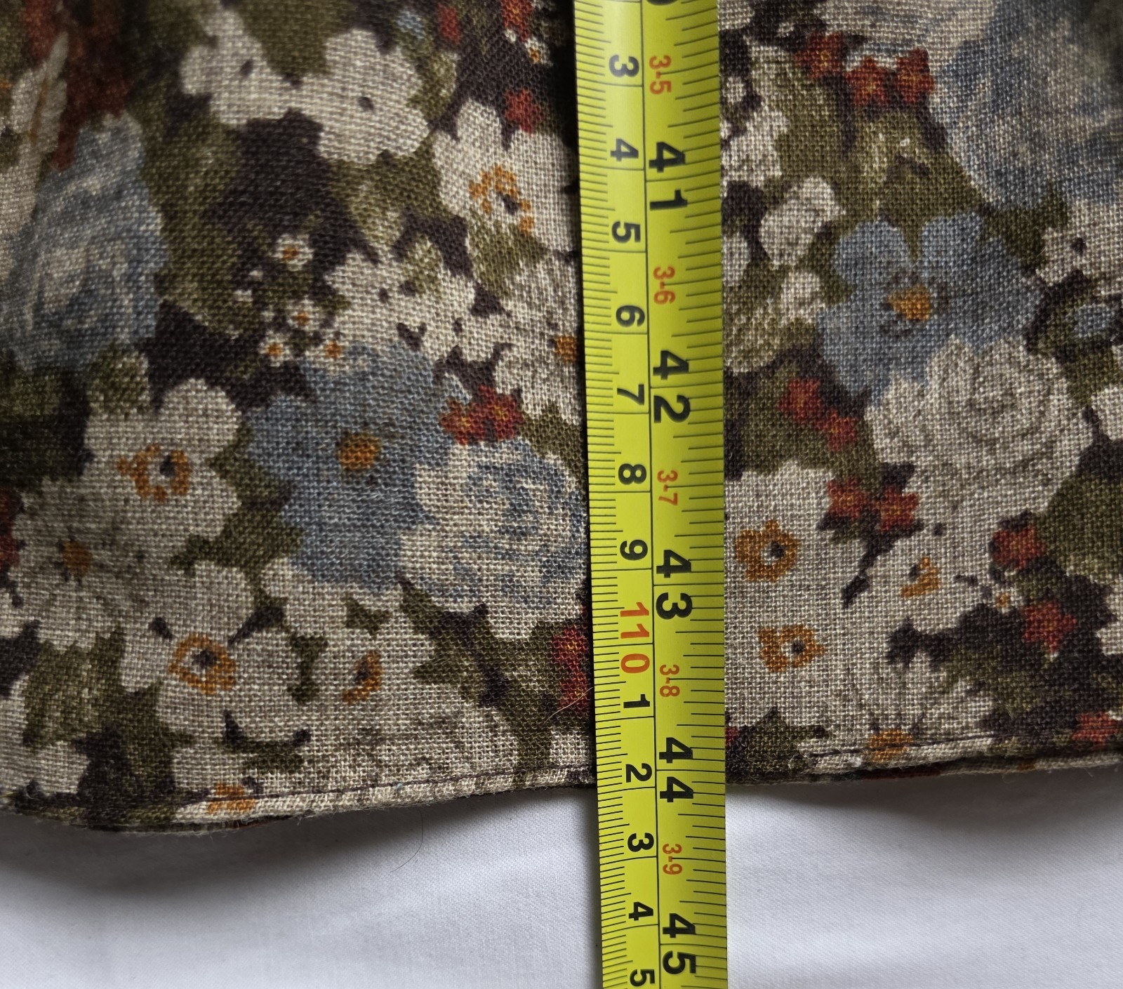 Vtg 80s Just Choon California Ditsy Floral Midi Dress Woman 9/10 Prairiecore
