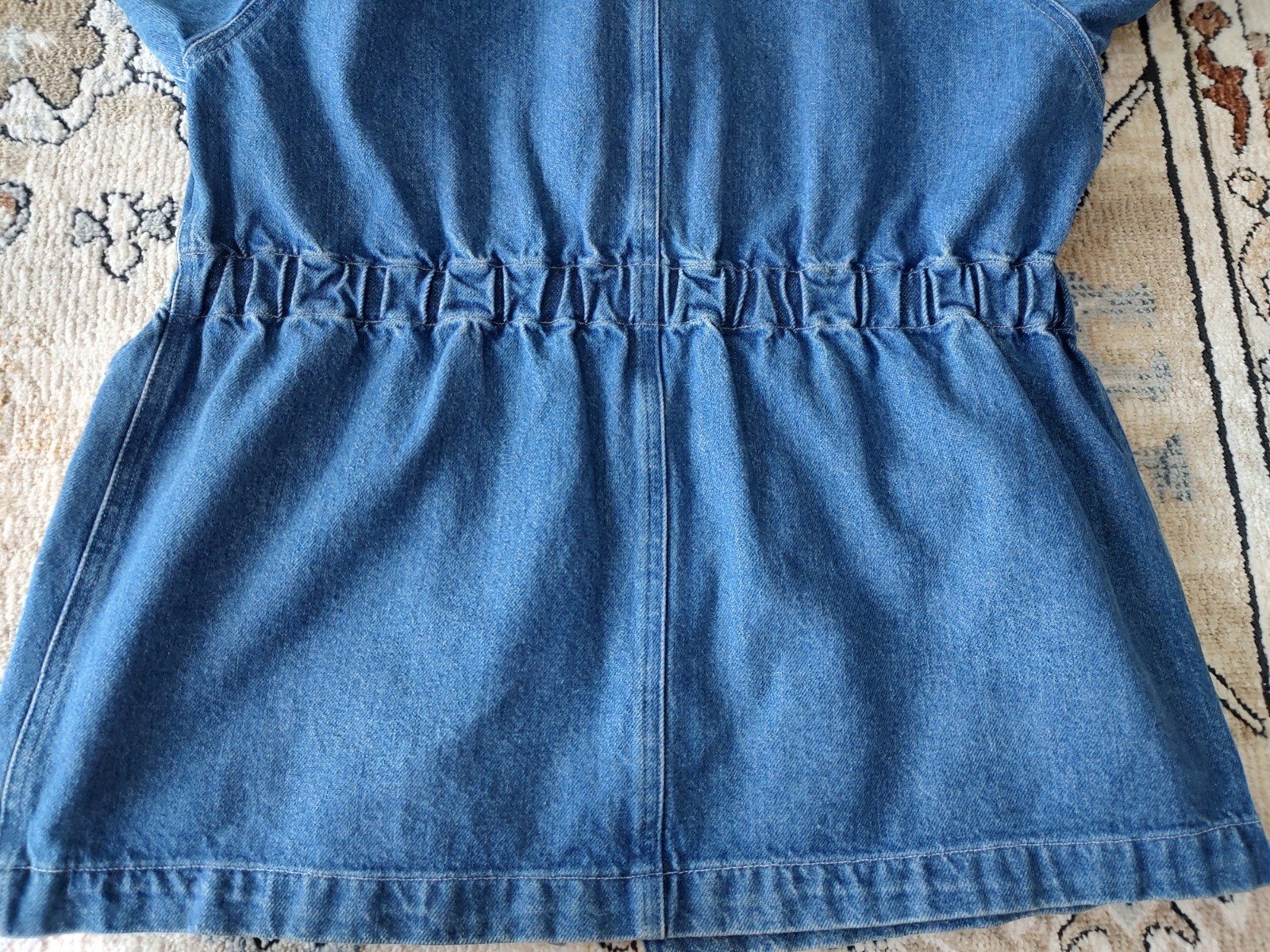 Vintage Womens Chore Barn Jacket Denim 90s Y2K Size Medium Jones Wear Hooded