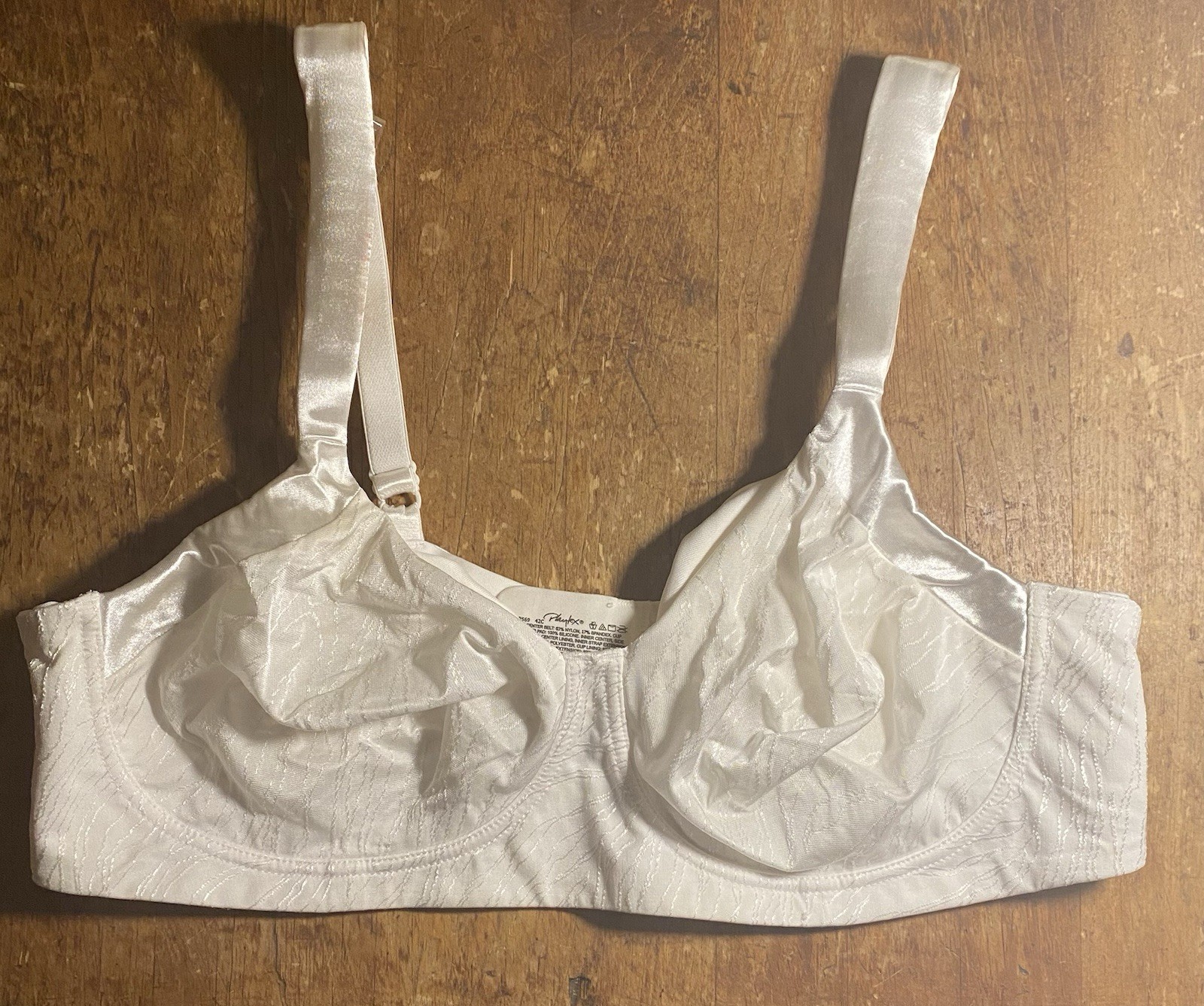 Vintage Playtex Bra 42C White