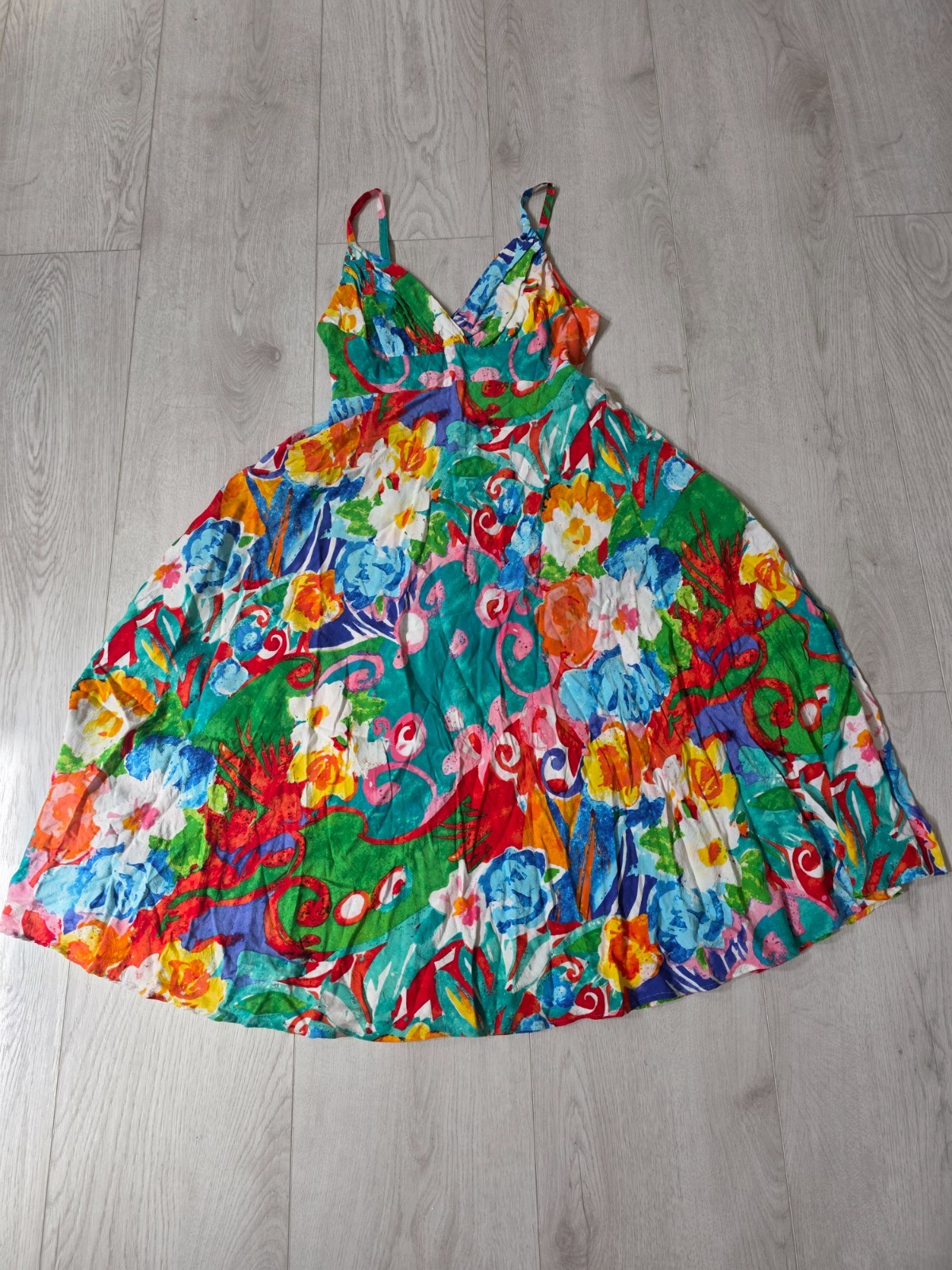 Jams World women’s L Dress pockets vintage y2k 90s spaghetti’s strap